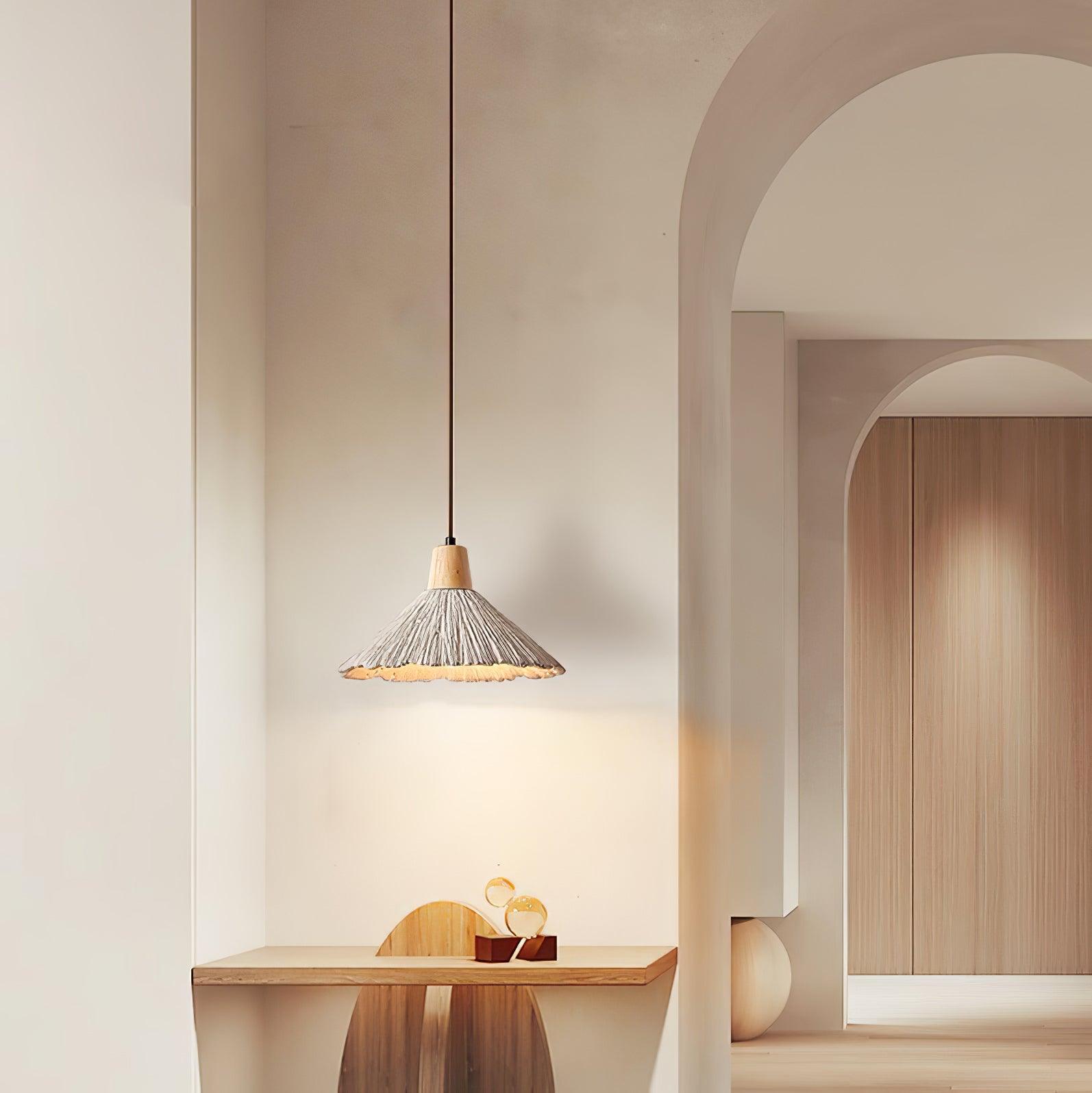 Solara Beton Falten Pendelleuchte-Letslighting