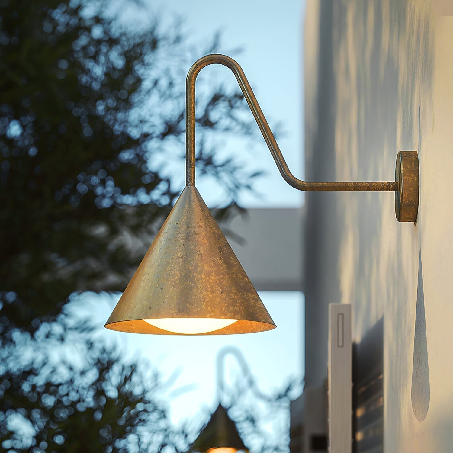 Whorl Vintage Industrielle Wandleuchte-Letslighting
