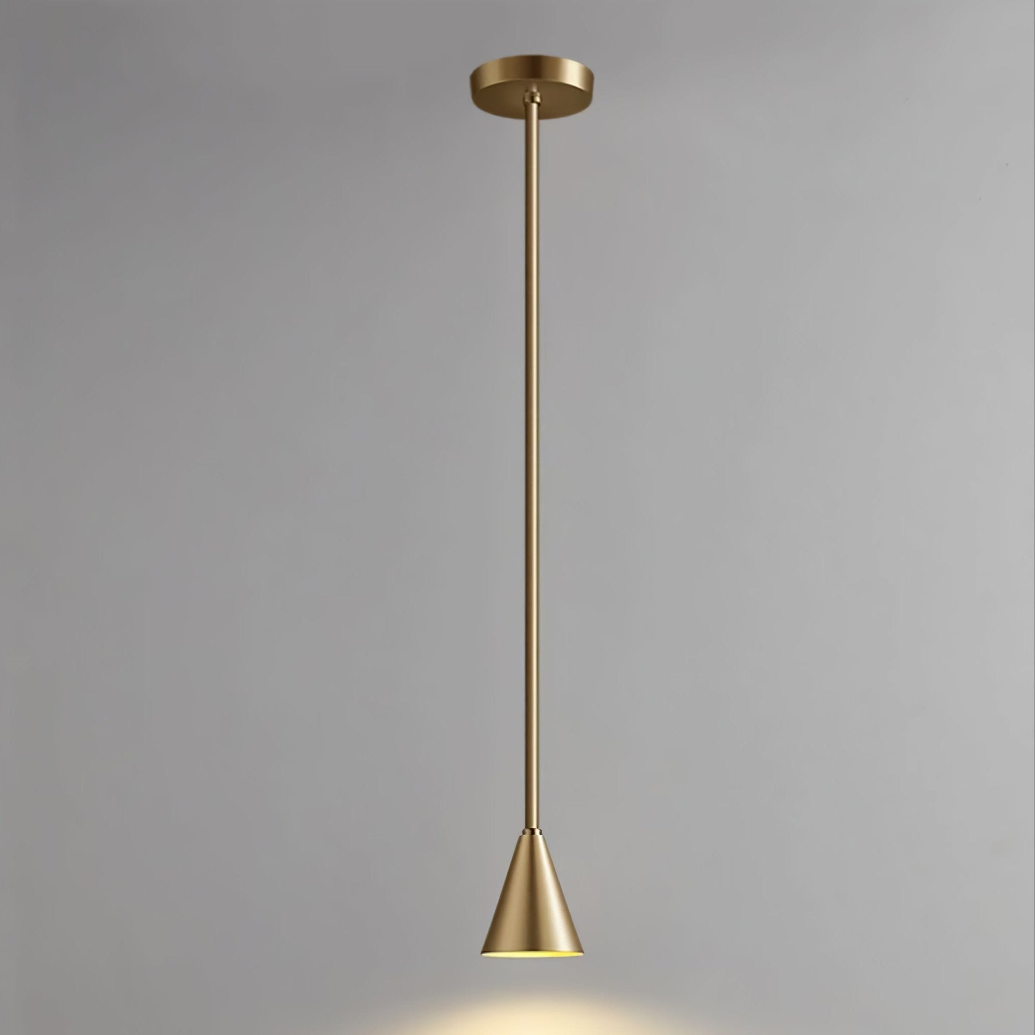 Cutheion Moderne minimalistische Pendelleuchte aus Messing-Letslighting