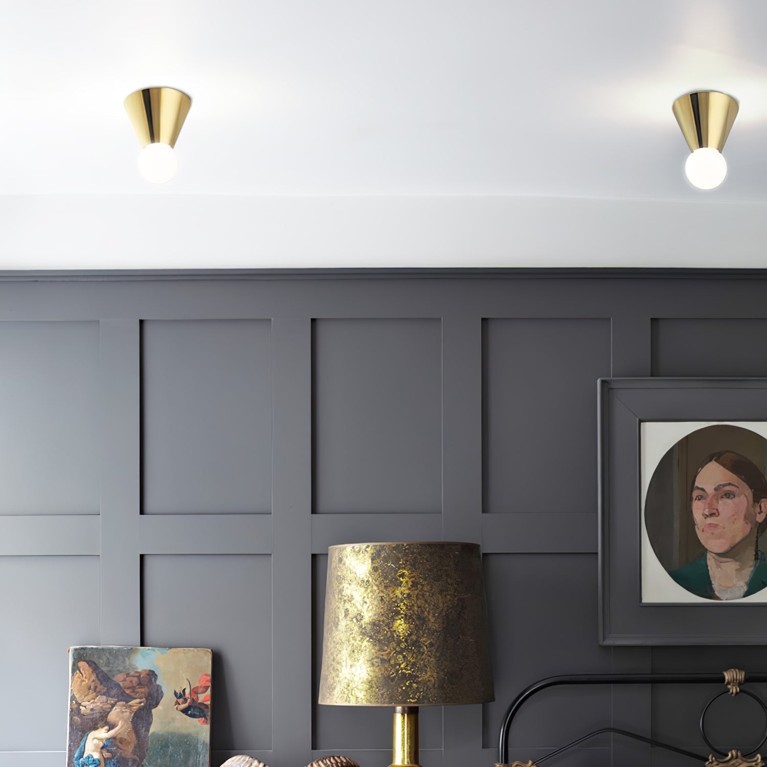 Nycareth Moderne Minimalistische Deckenleuchte aus Glas-Letslighting
