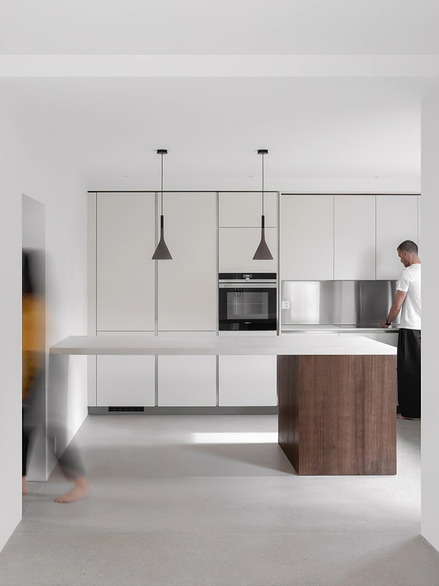 Conical Concrete Pendant Light - Blowlighting