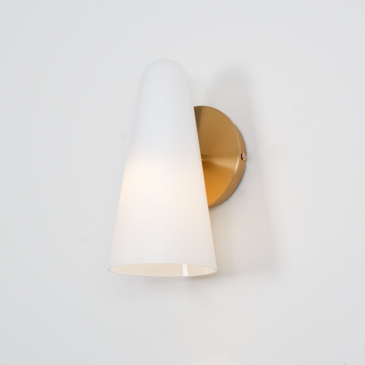 Yoke Minimalistische Glas-Wandleuchte-Letslighting