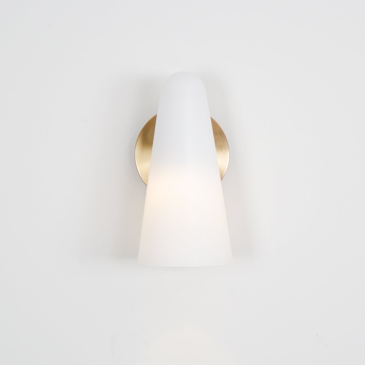 Yoke Minimalistische Glas-Wandleuchte-Letslighting
