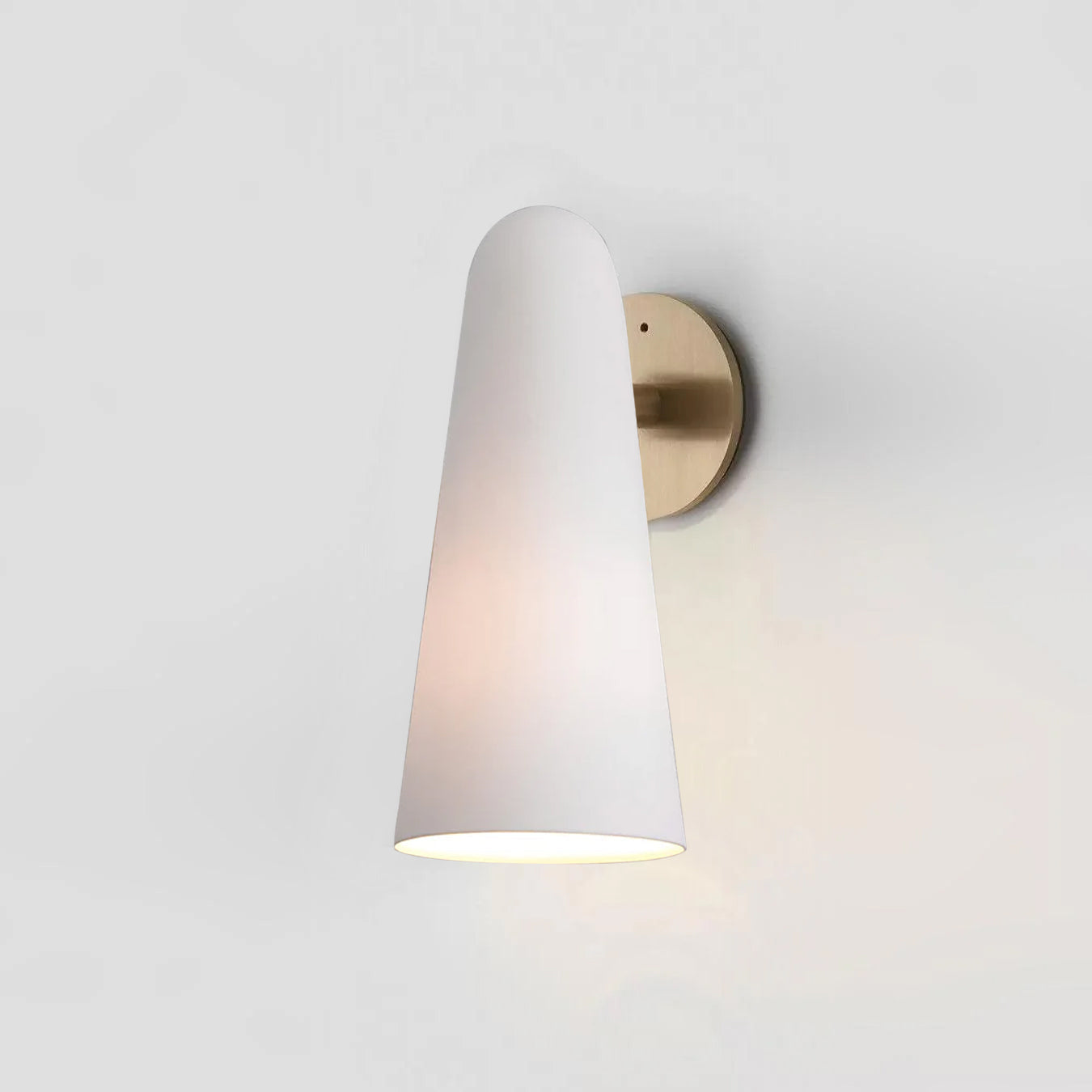 Yoke Minimalistische Glas-Wandleuchte-Letslighting