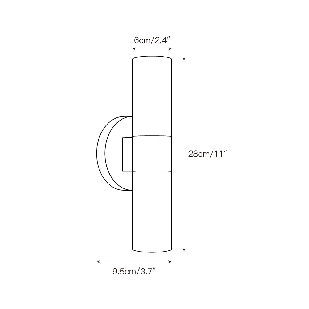 Alight Modern Minimalist Metal Alabaster Wall Lamp - Letslighting