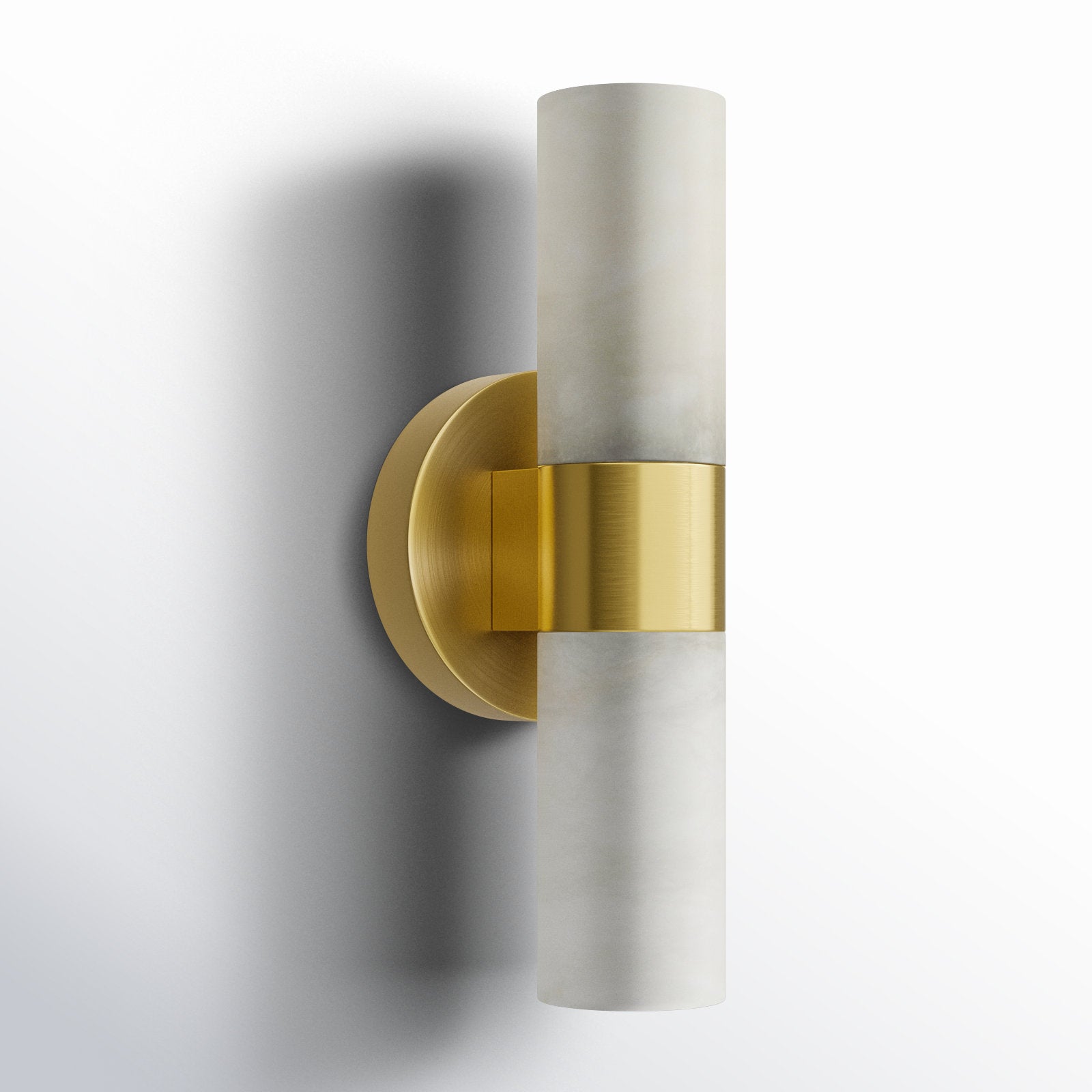 Alight Modern Minimalist Metal Alabaster Wall Lamp - Letslighting