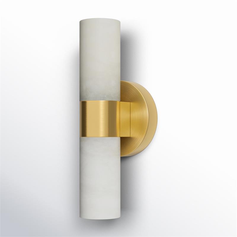 Alight Modern Minimalist Metal Alabaster Wall Lamp - Letslighting