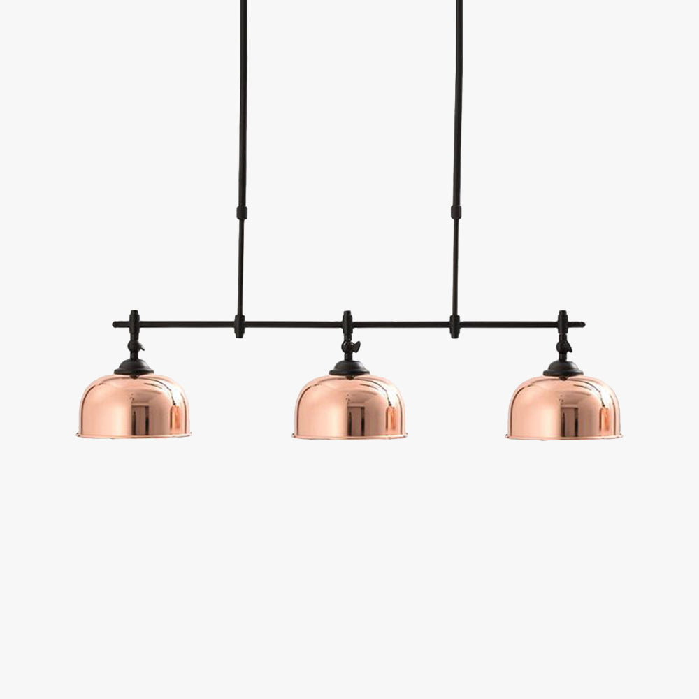 Kristy Modern Metall Kuppel Pendelleuchte, Kupfer