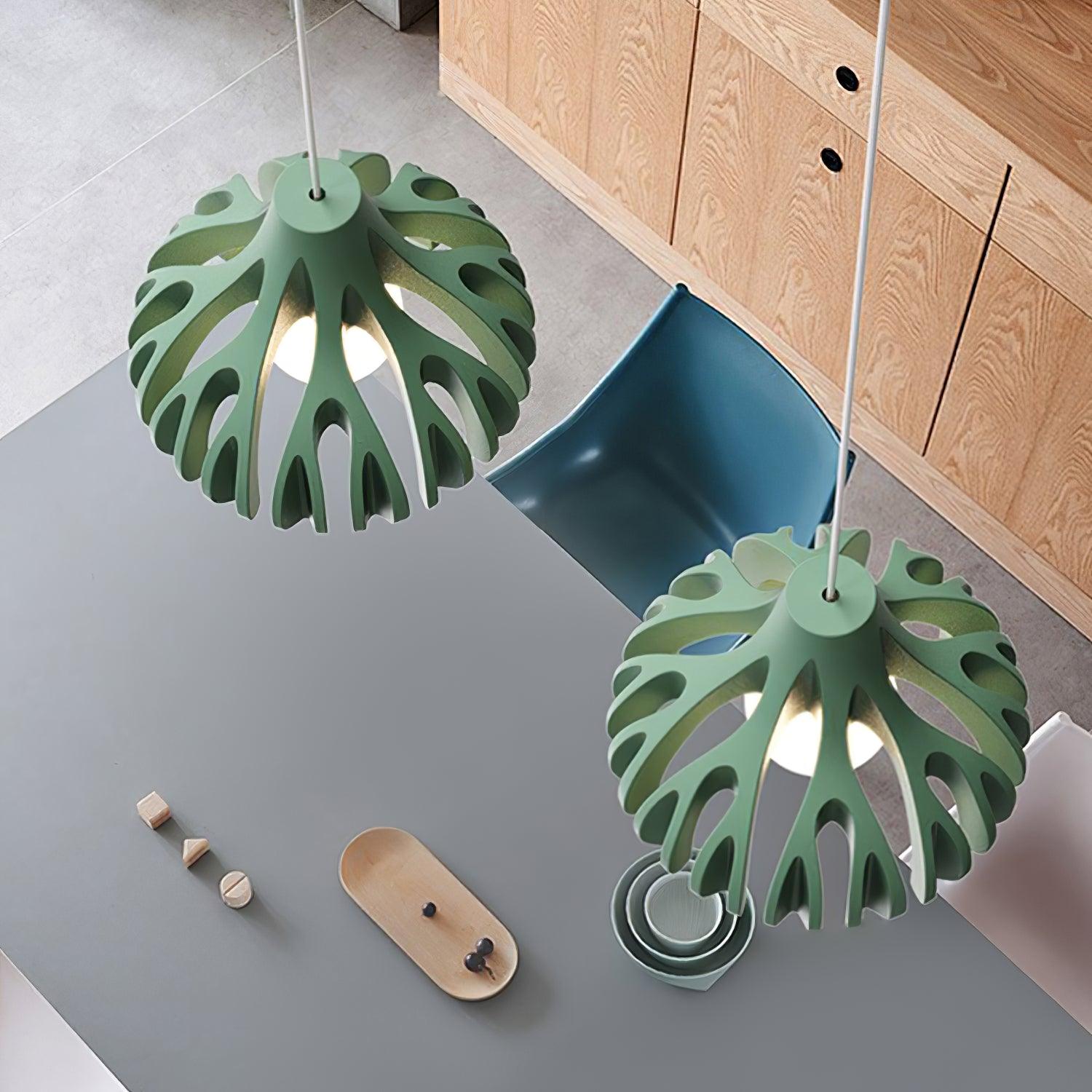 Petal Koralle Harz Pendelleuchte Lampe-Letslighting