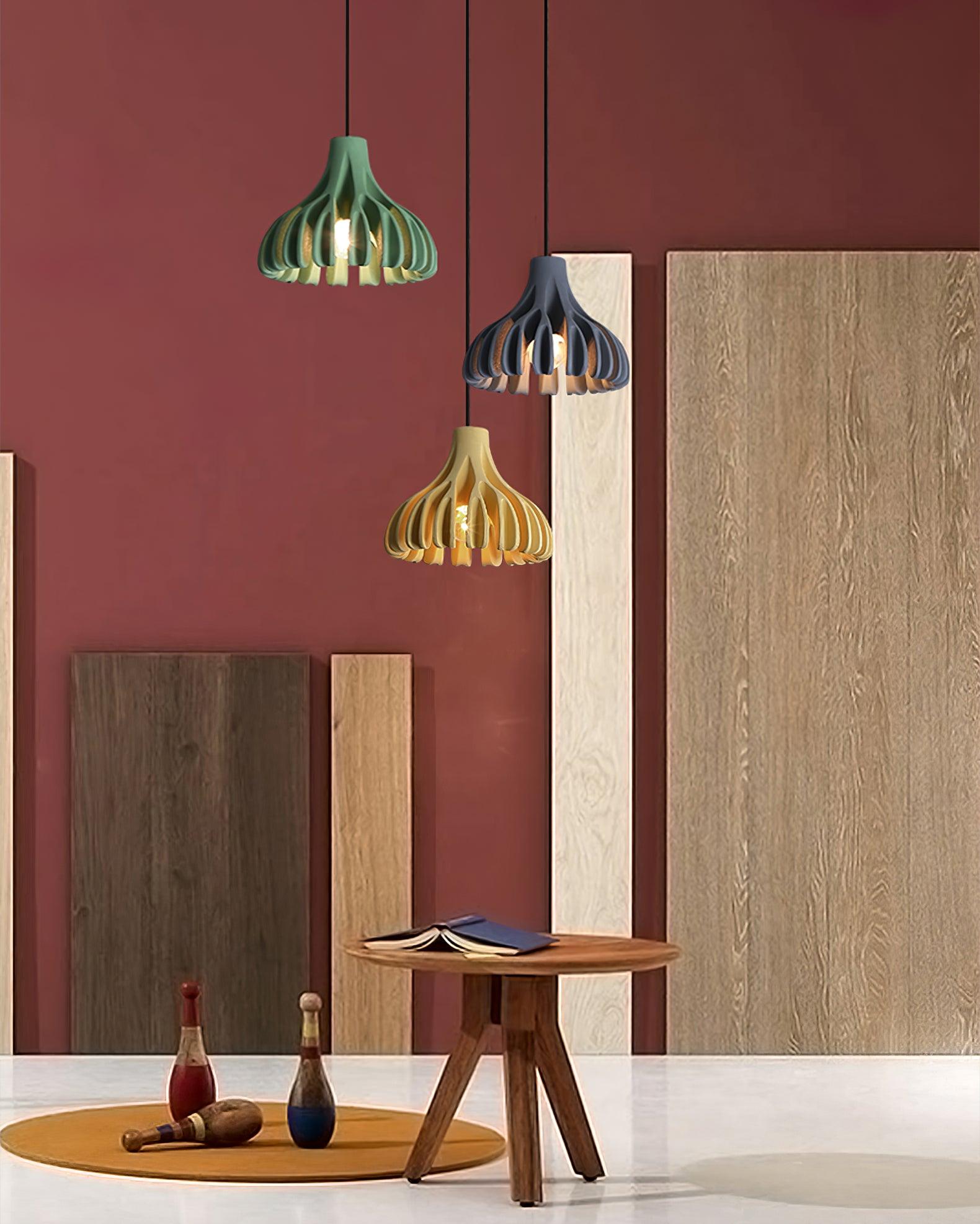 Petal Koralle Harz Pendelleuchte Lampe-Letslighting