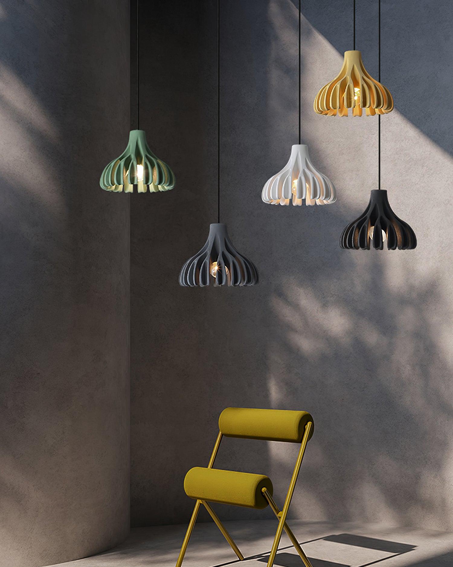 Petal Koralle Harz Pendelleuchte Lampe-Letslighting
