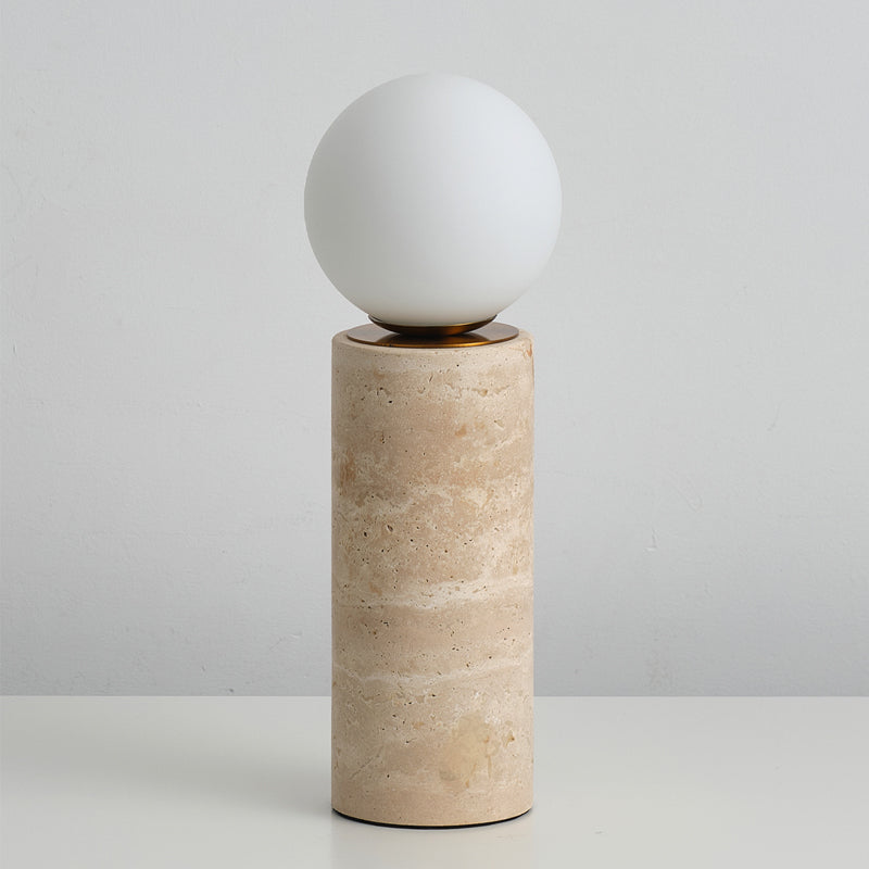 Core Travertine Table Lamp - Letslighting