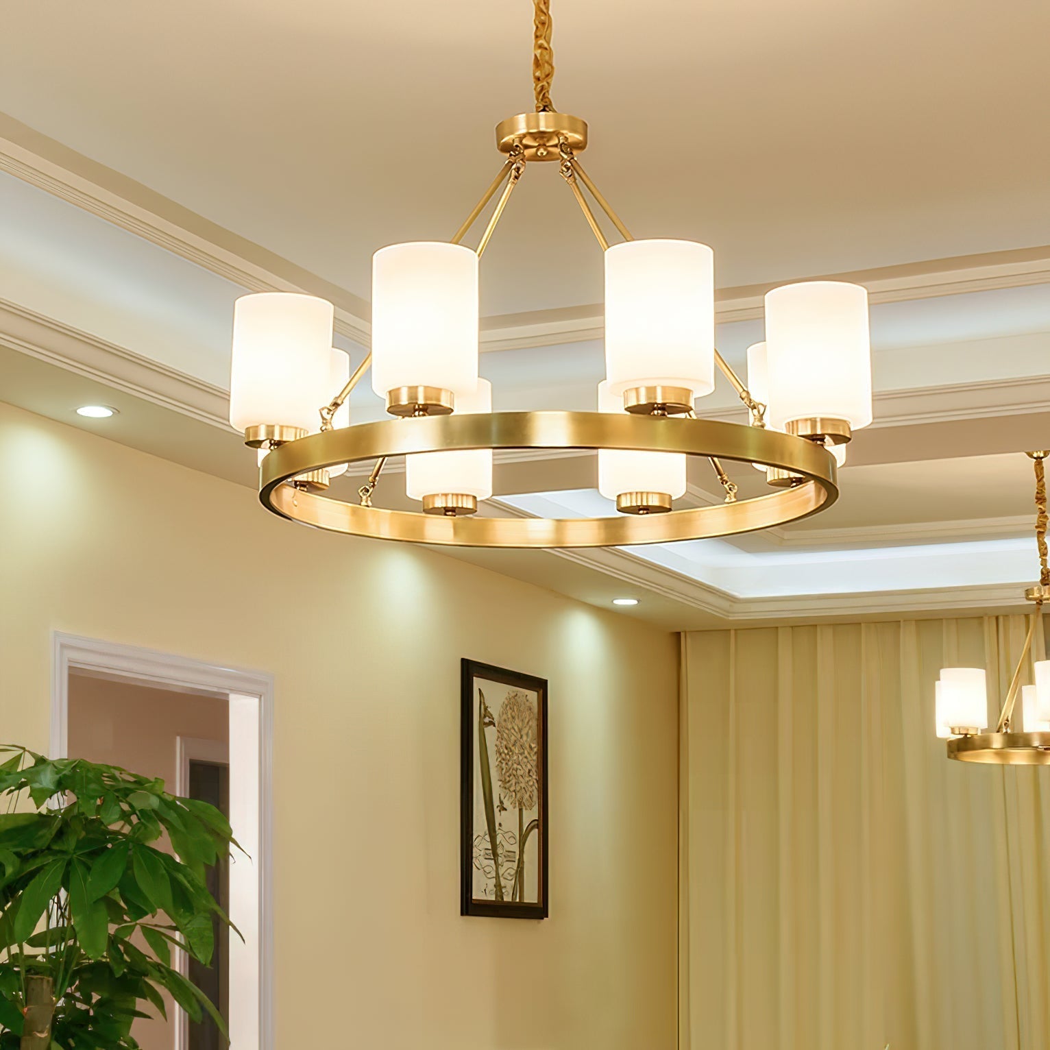 Illume Glas Postmodern Luxus Kronleuchter-Letslighting