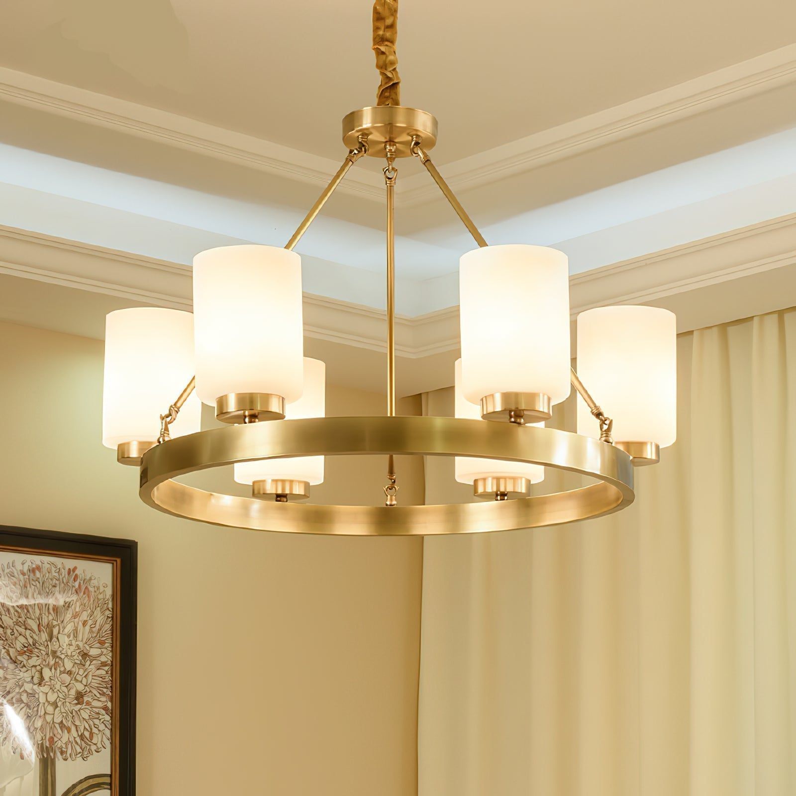 Illume Glas Postmodern Luxus Kronleuchter-Letslighting