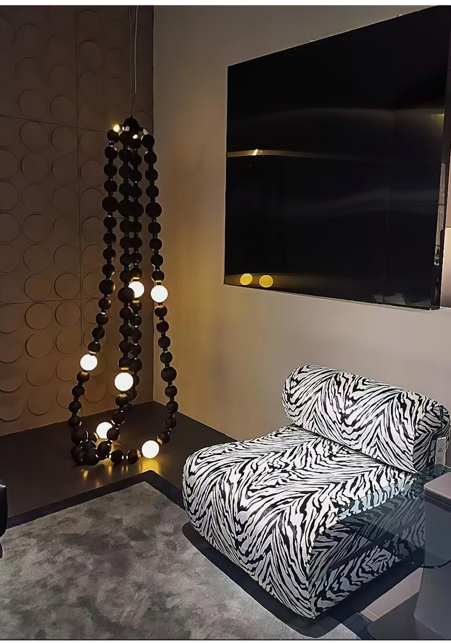 Nysolisra Moderner Glas-Kronleuchter-Letslighting