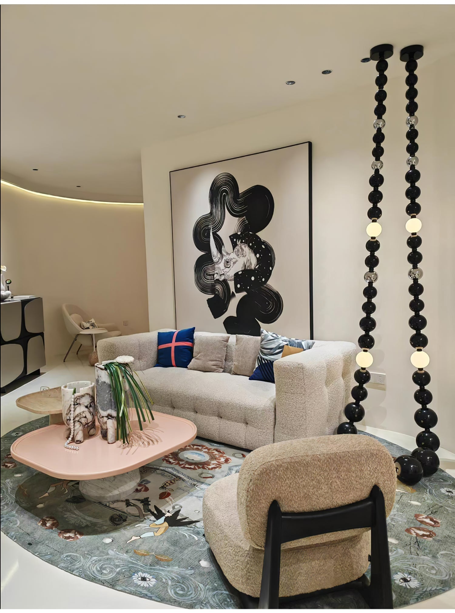 Nysolisra Moderner Glas-Kronleuchter-Letslighting