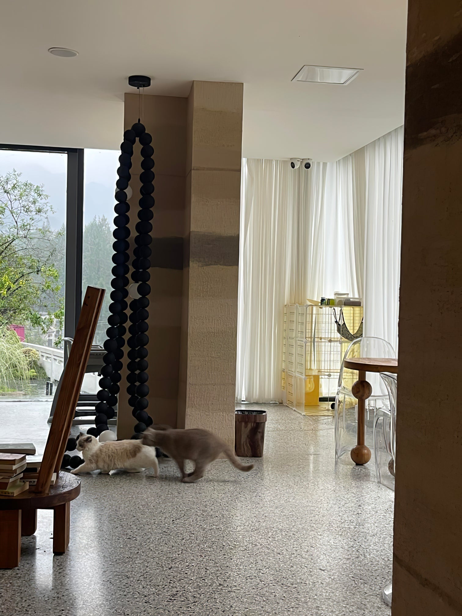 Nysolisra Moderner Glas-Kronleuchter-Letslighting