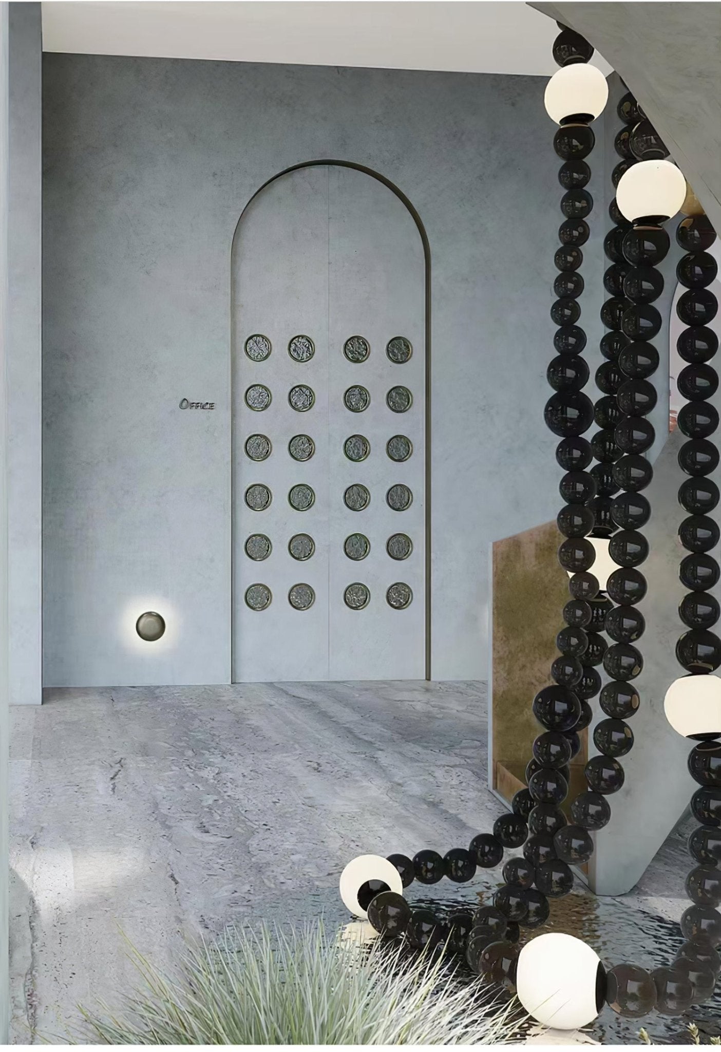 Nysolisra Moderner Glas-Kronleuchter-Letslighting