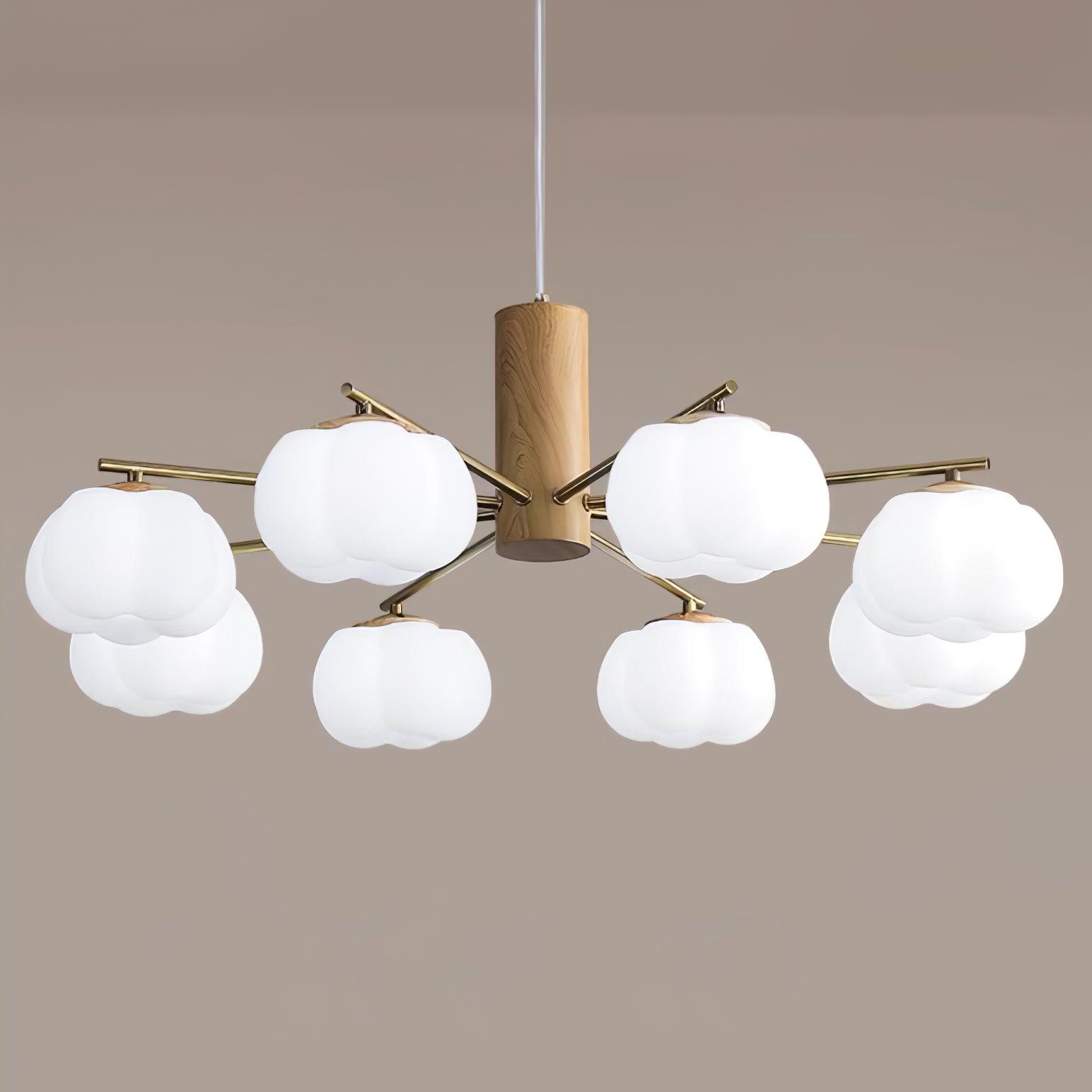 Tyler Vintage Glas-Kronleuchter-Letslighting
