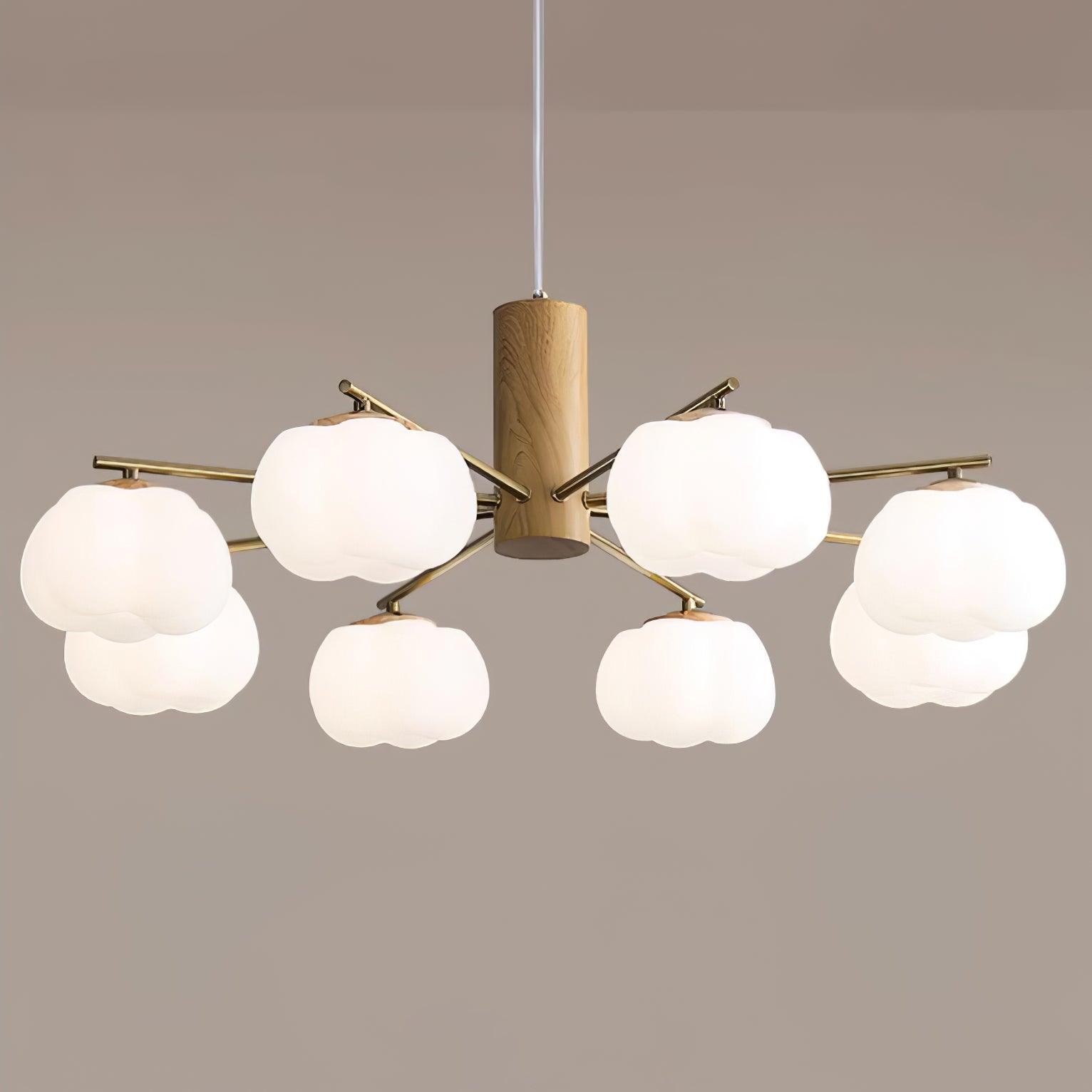 Tyler Vintage Glas-Kronleuchter-Letslighting