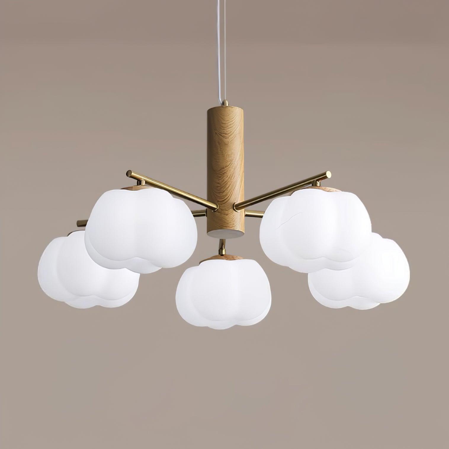 Tyler Vintage Glas-Kronleuchter-Letslighting