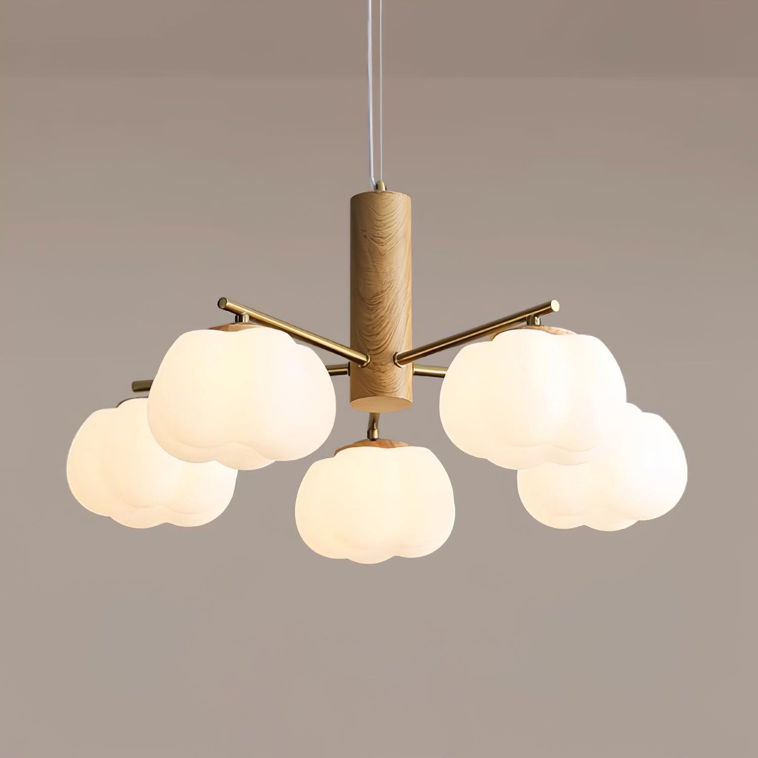 Tyler Vintage Glas-Kronleuchter-Letslighting
