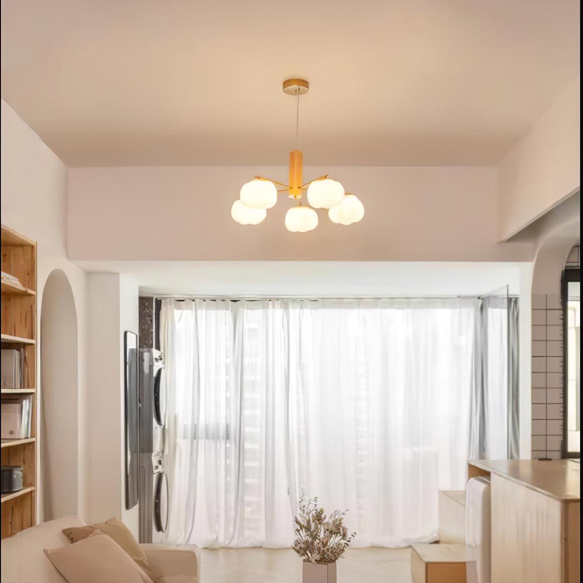 Tyler Vintage Glas-Kronleuchter-Letslighting