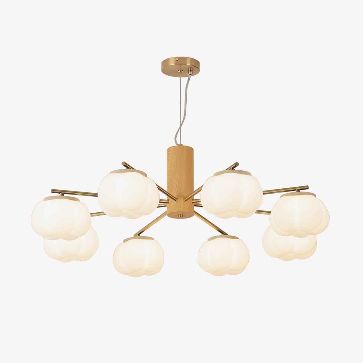 Tyler Vintage Glas-Kronleuchter-Letslighting