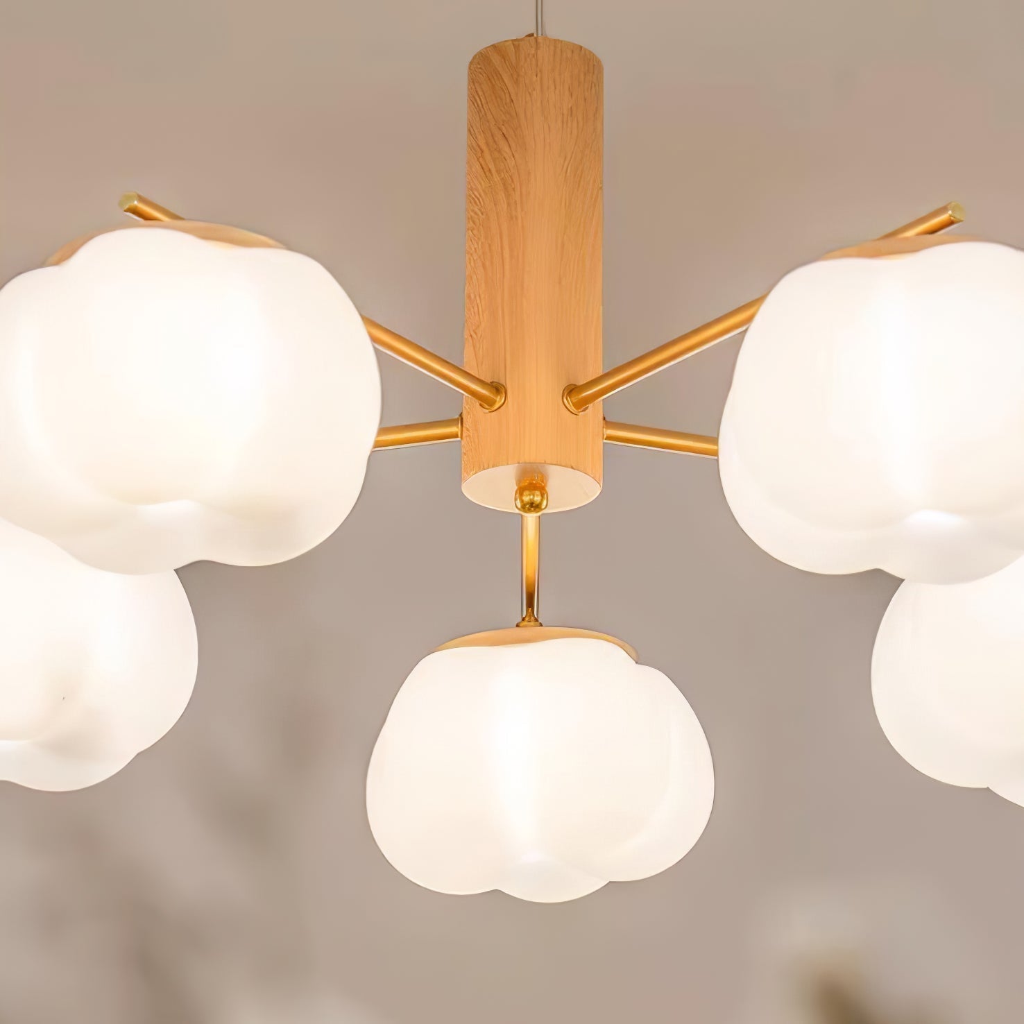 Tyler Vintage Glas-Kronleuchter-Letslighting