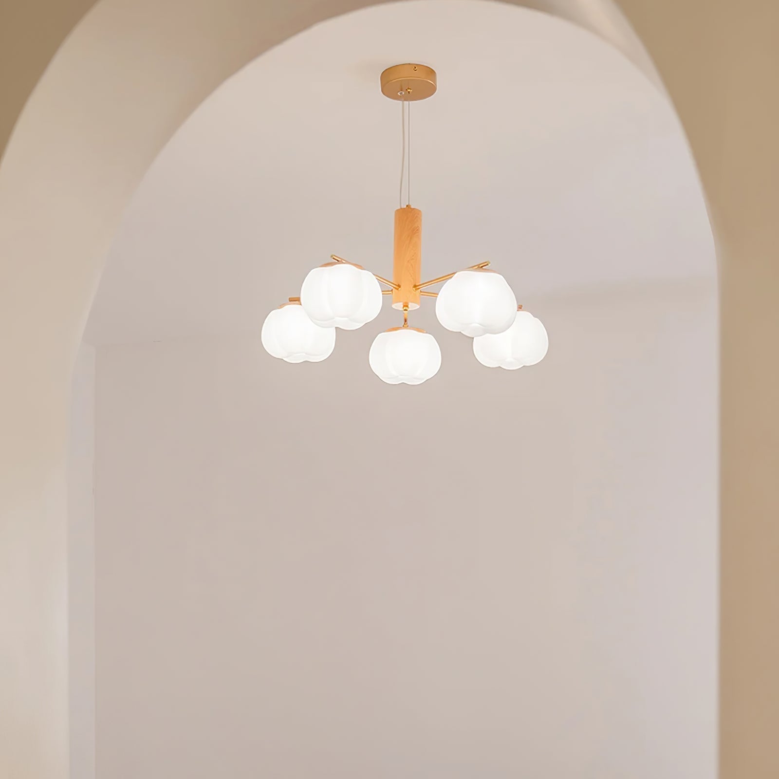 Tyler Vintage Glas-Kronleuchter-Letslighting