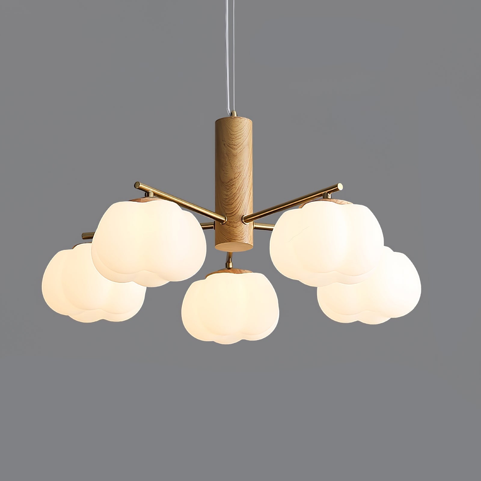 Tyler Vintage Glas-Kronleuchter-Letslighting