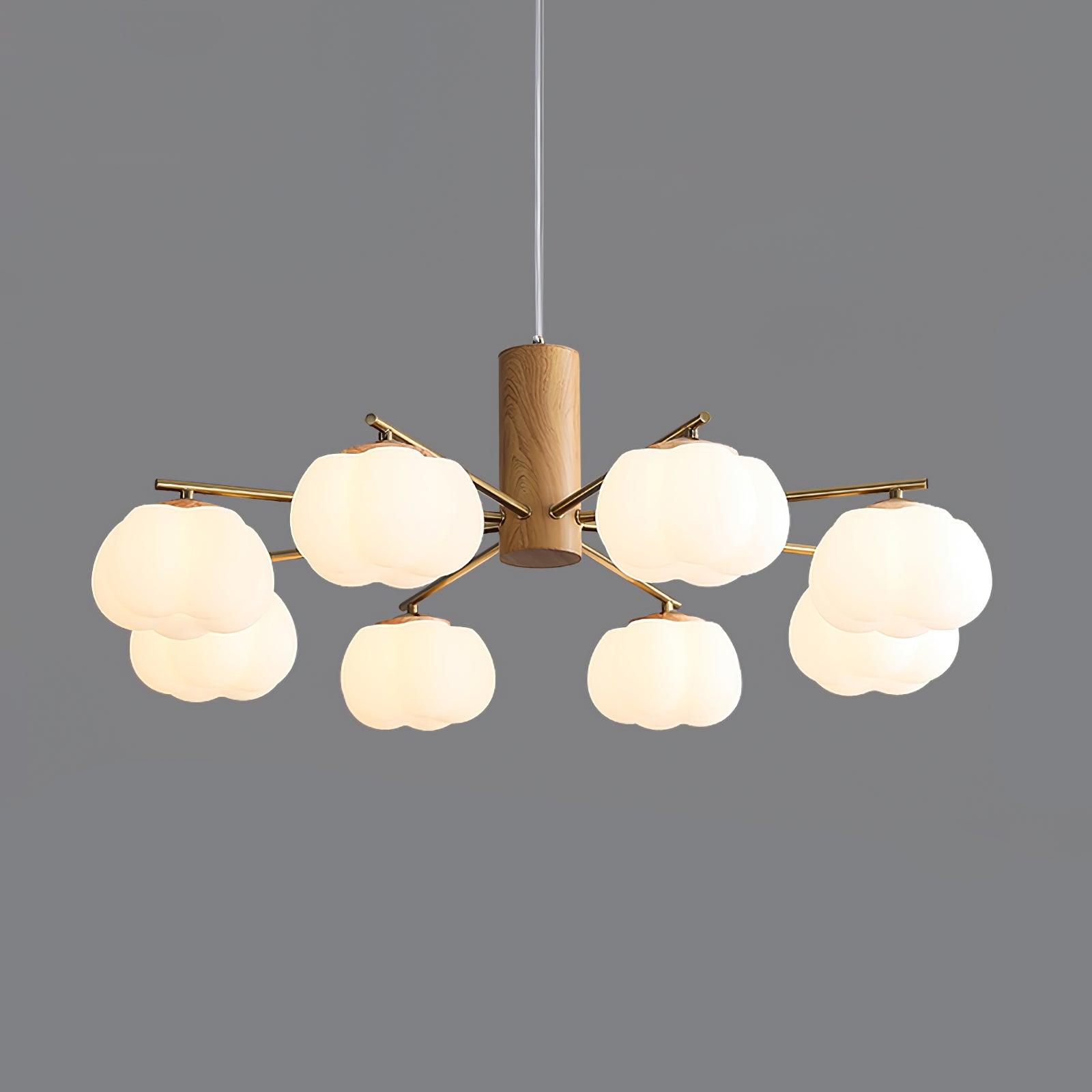 Tyler Vintage Glas-Kronleuchter-Letslighting