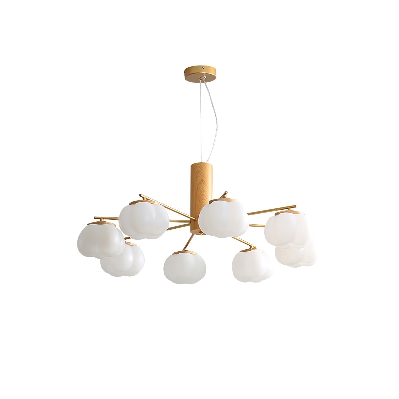 Tyler Vintage Glas-Kronleuchter-Letslighting