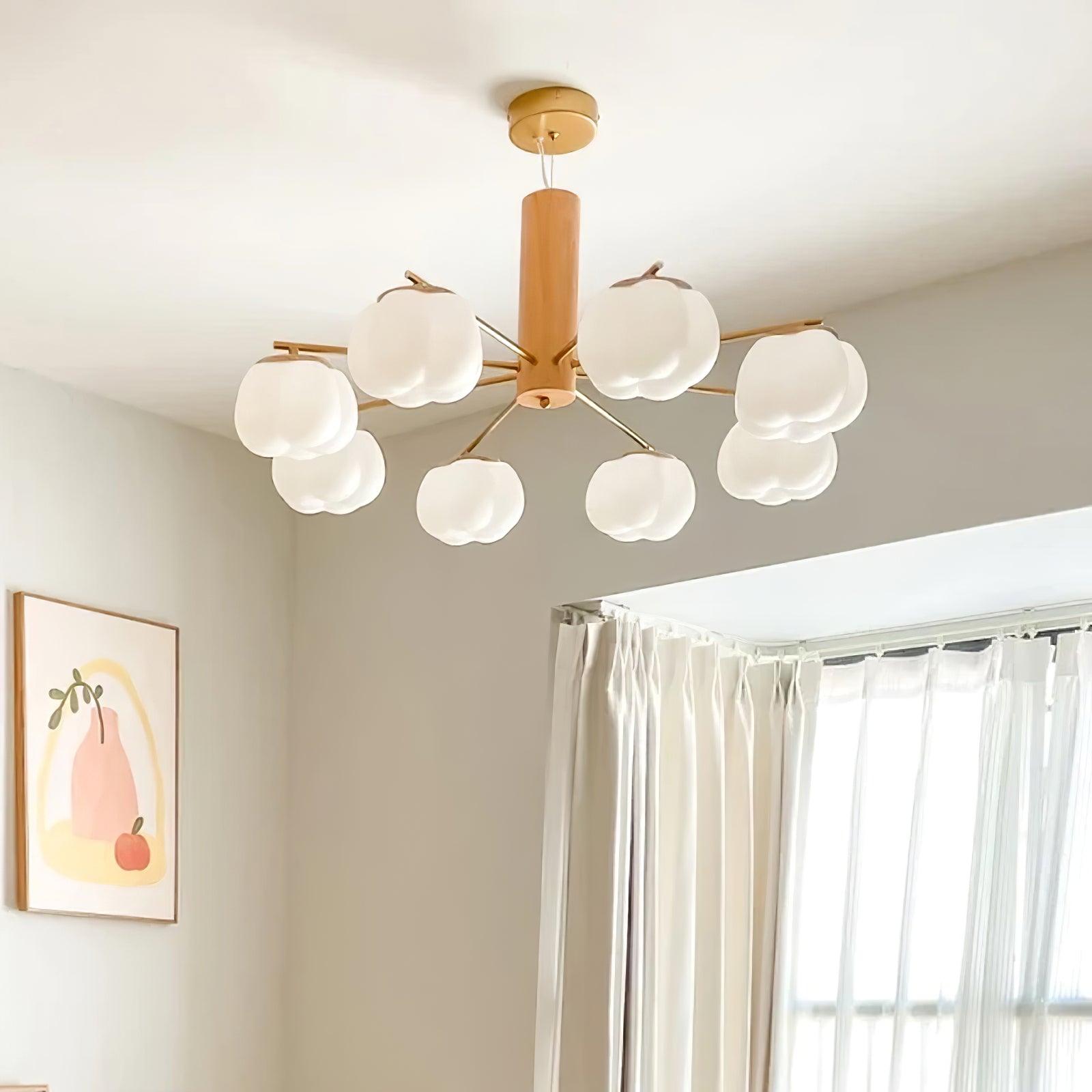 Tyler Vintage Glas-Kronleuchter-Letslighting
