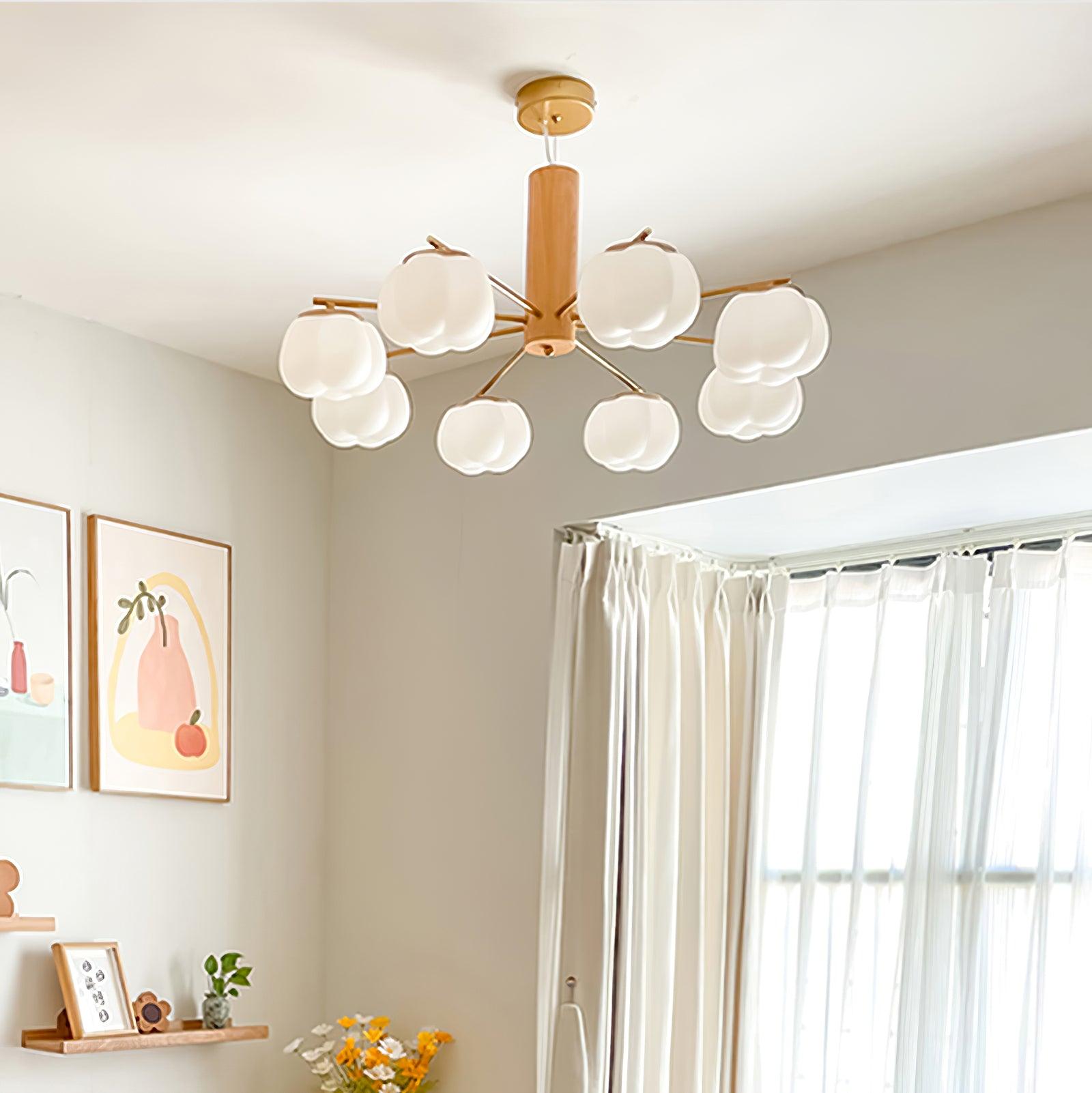 Tyler Vintage Glas-Kronleuchter-Letslighting