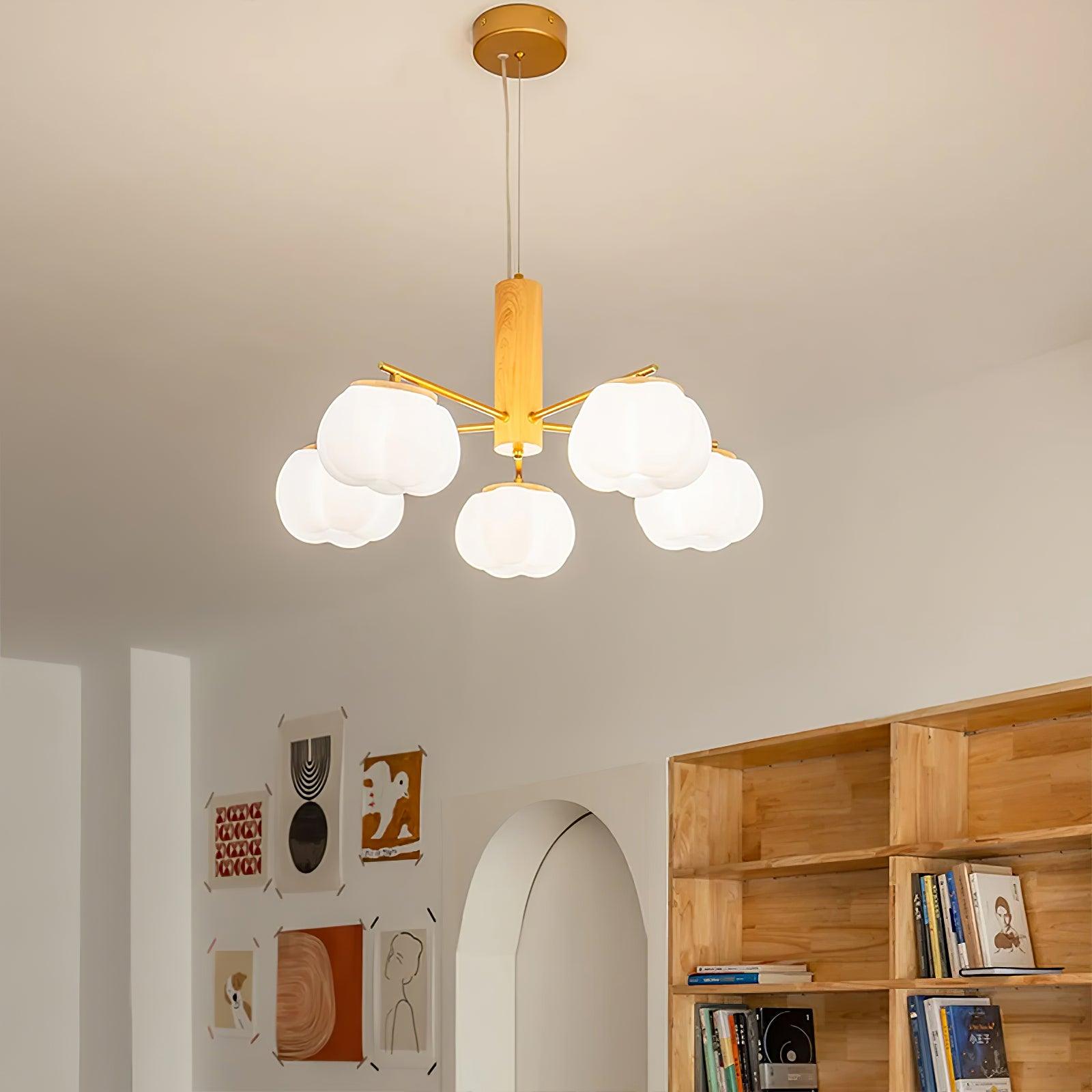 Tyler Vintage Glas-Kronleuchter-Letslighting