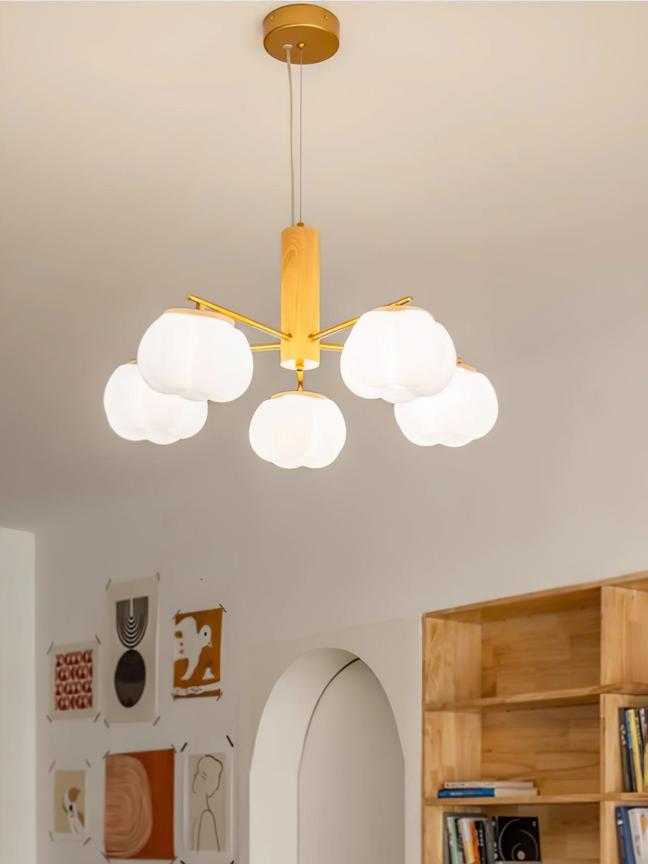 Tyler Vintage Glas-Kronleuchter-Letslighting
