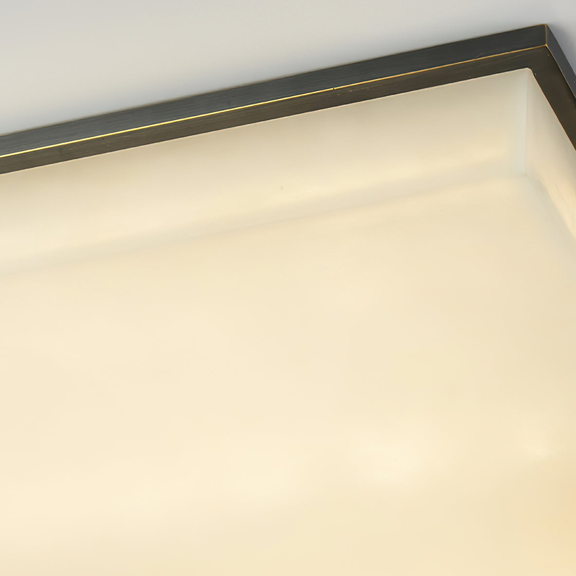 Muse Modern Minimalist Alabaster Flush Mount Ceiling Light - Letslighting