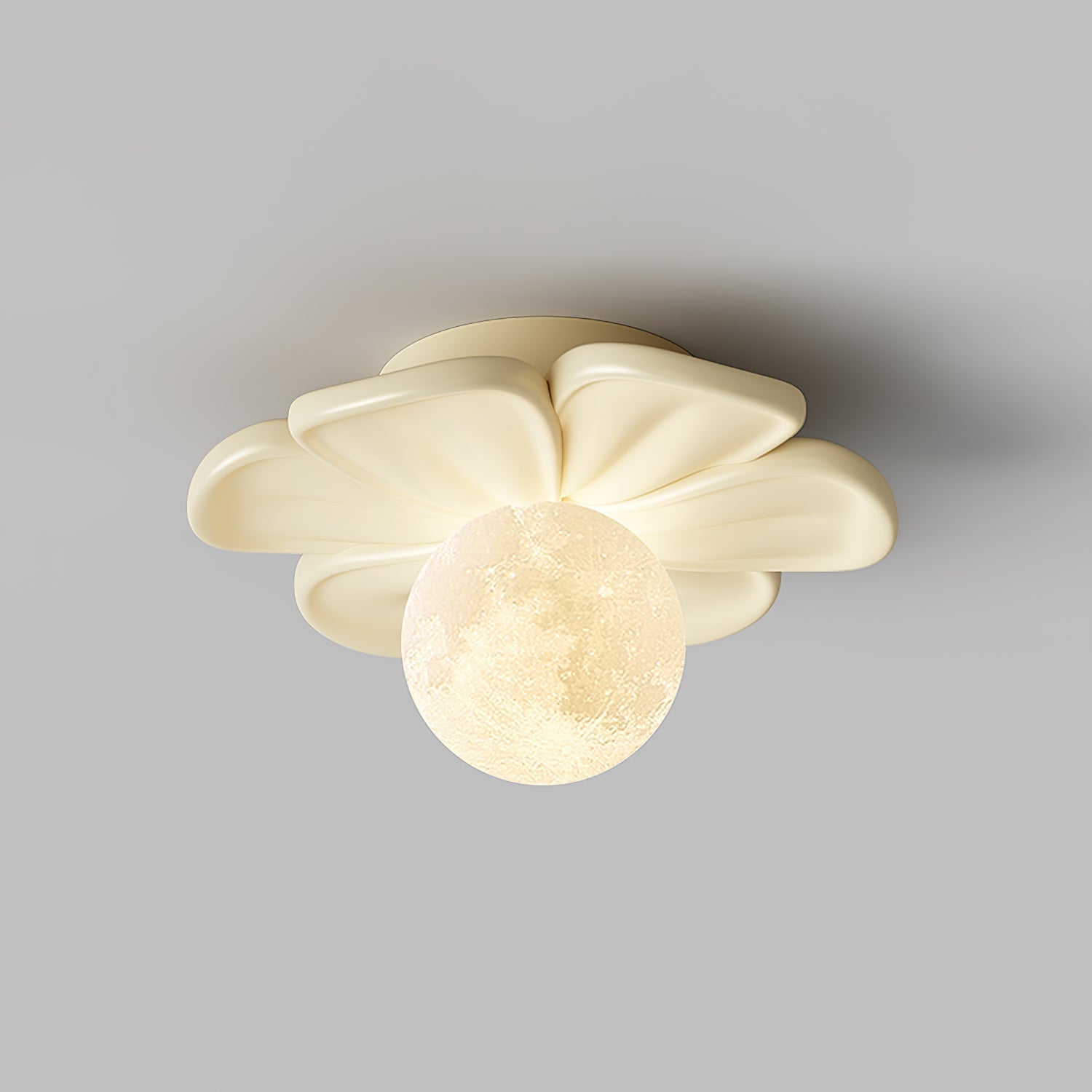 Quip Blumen-Deckenleuchte aus Harz-Letslighting