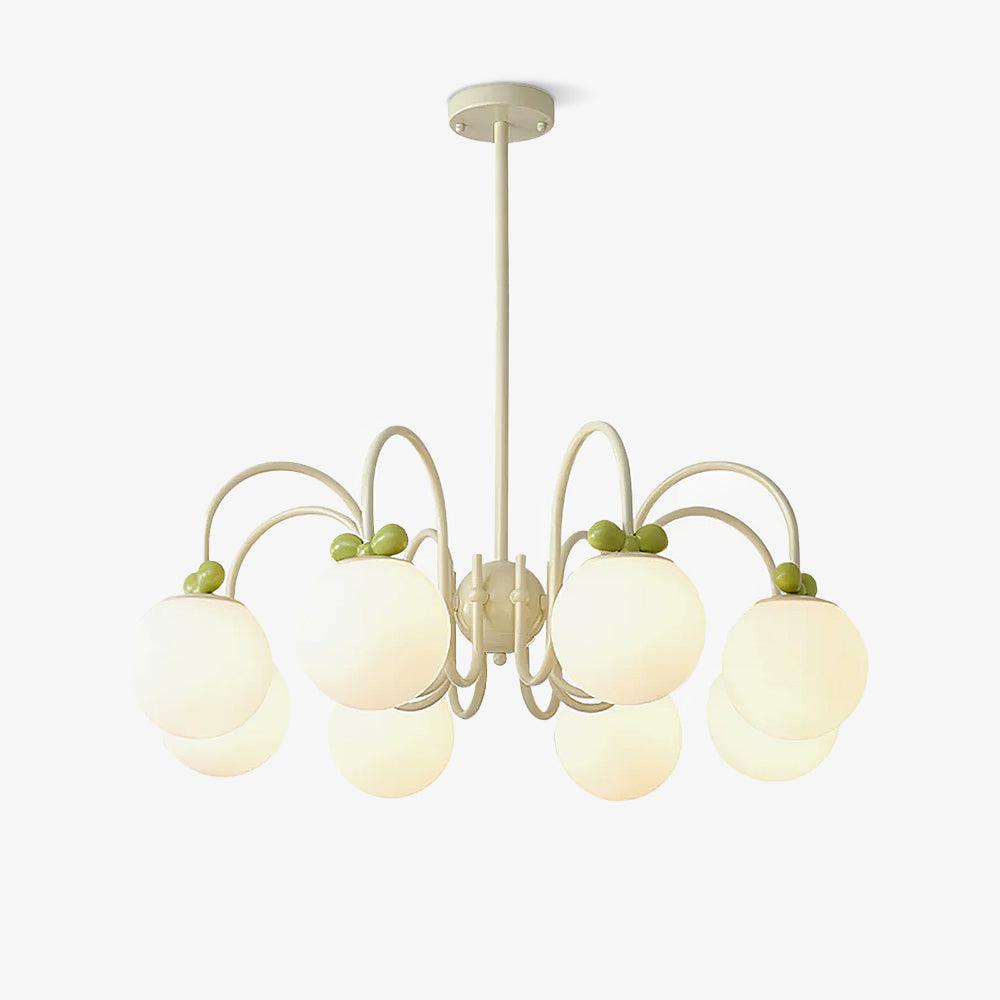 Levi Vintage Glas-Kronleuchter-Letslighting