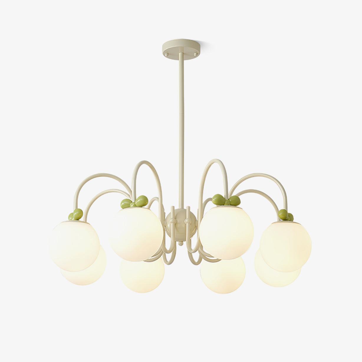 Levi Vintage Glas-Kronleuchter-Letslighting