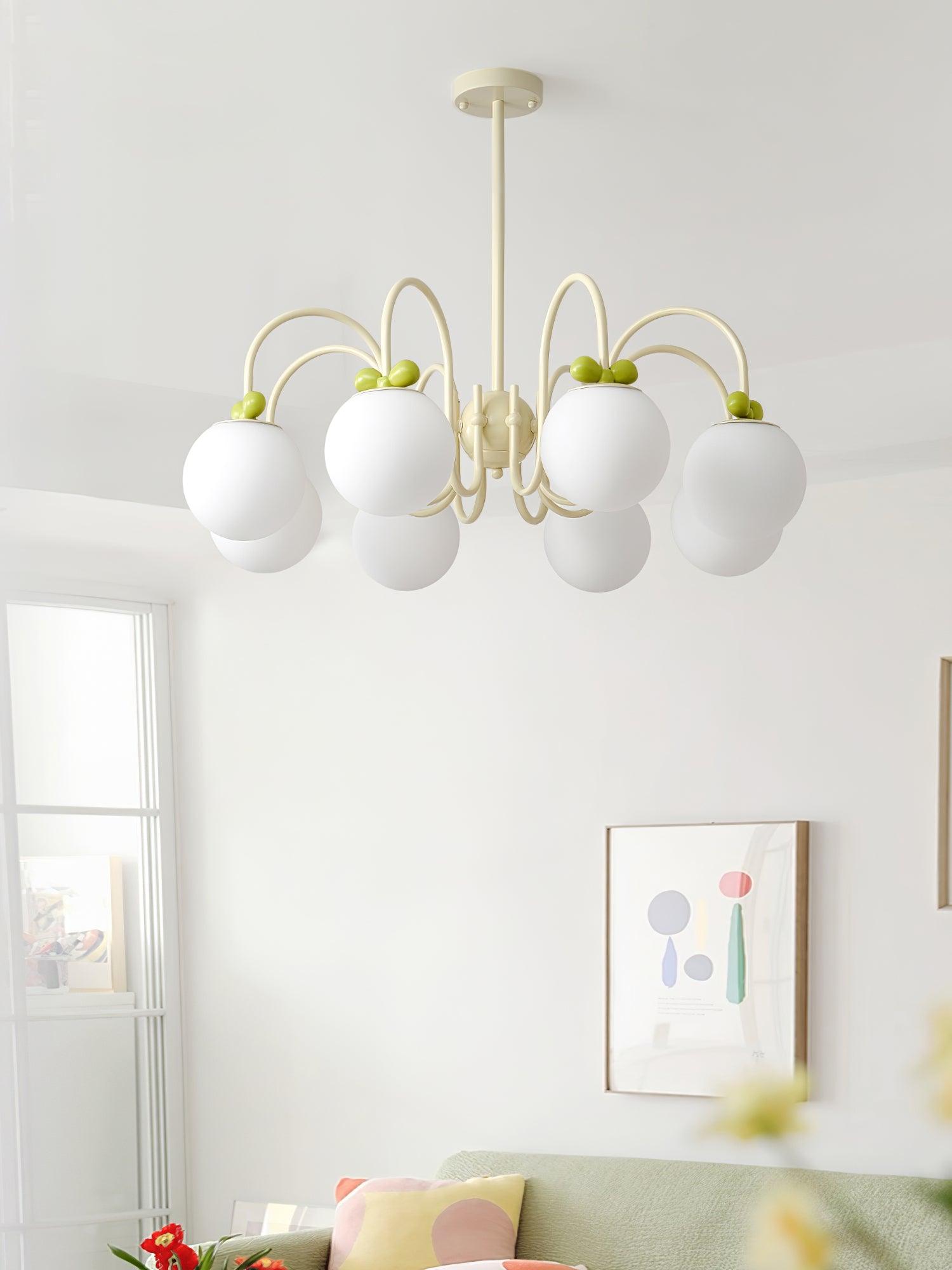 Levi Vintage Glas-Kronleuchter-Letslighting