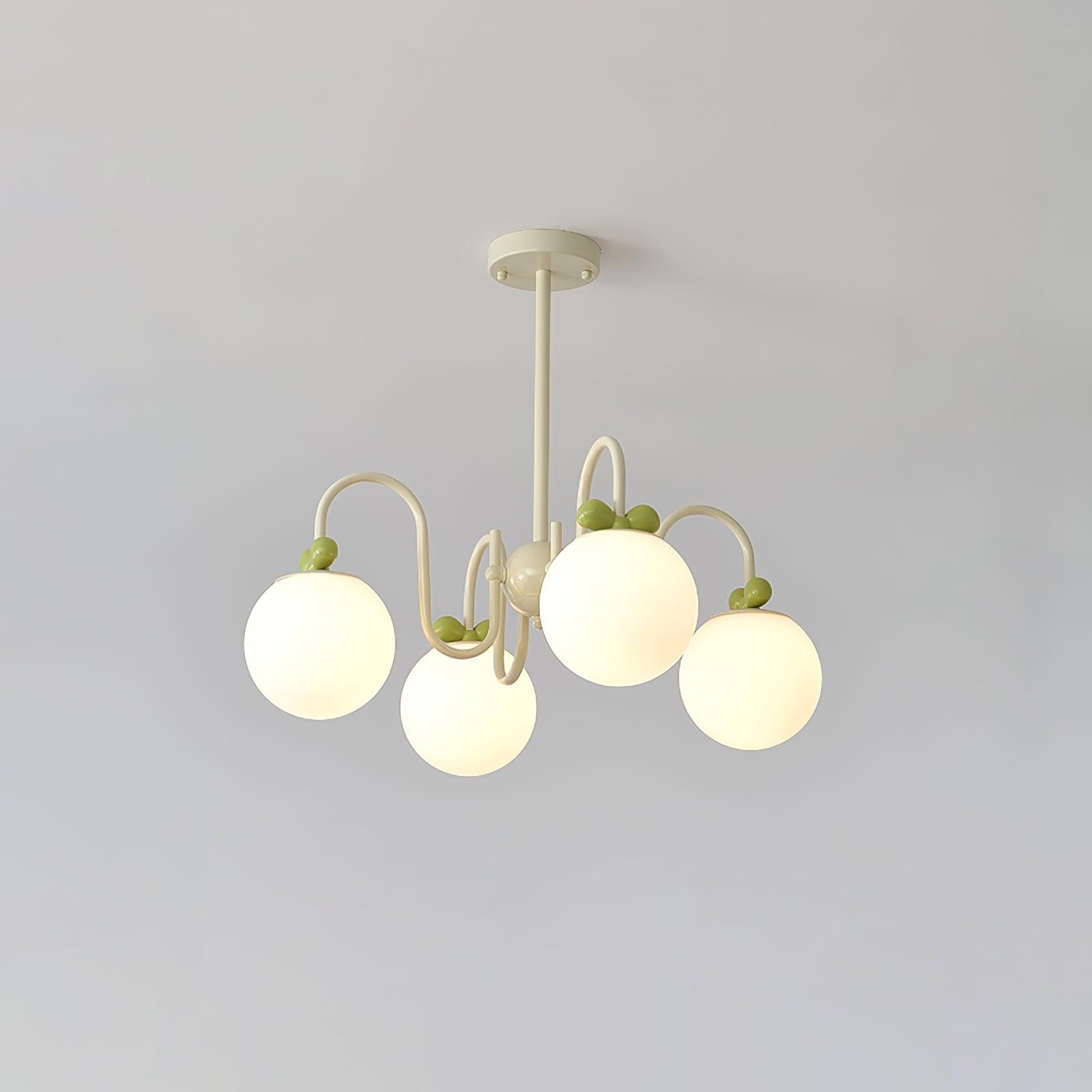 Levi Vintage Glas-Kronleuchter-Letslighting