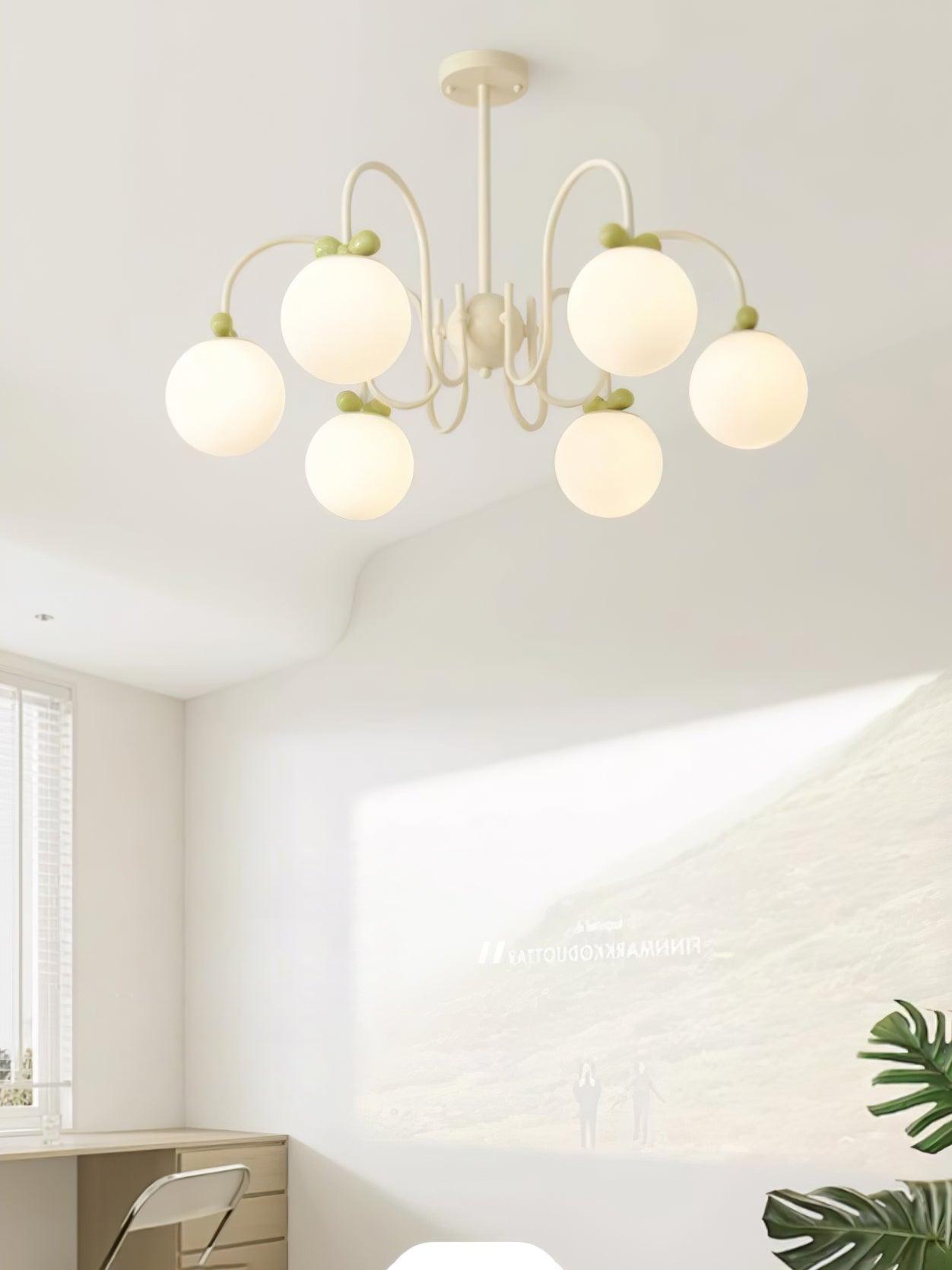 Levi Vintage Glas-Kronleuchter-Letslighting