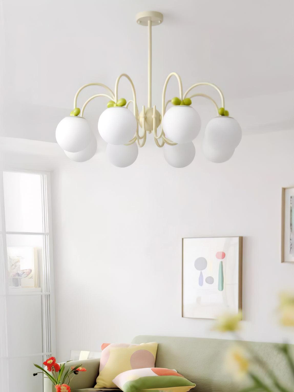 Levi Vintage Glas-Kronleuchter-Letslighting