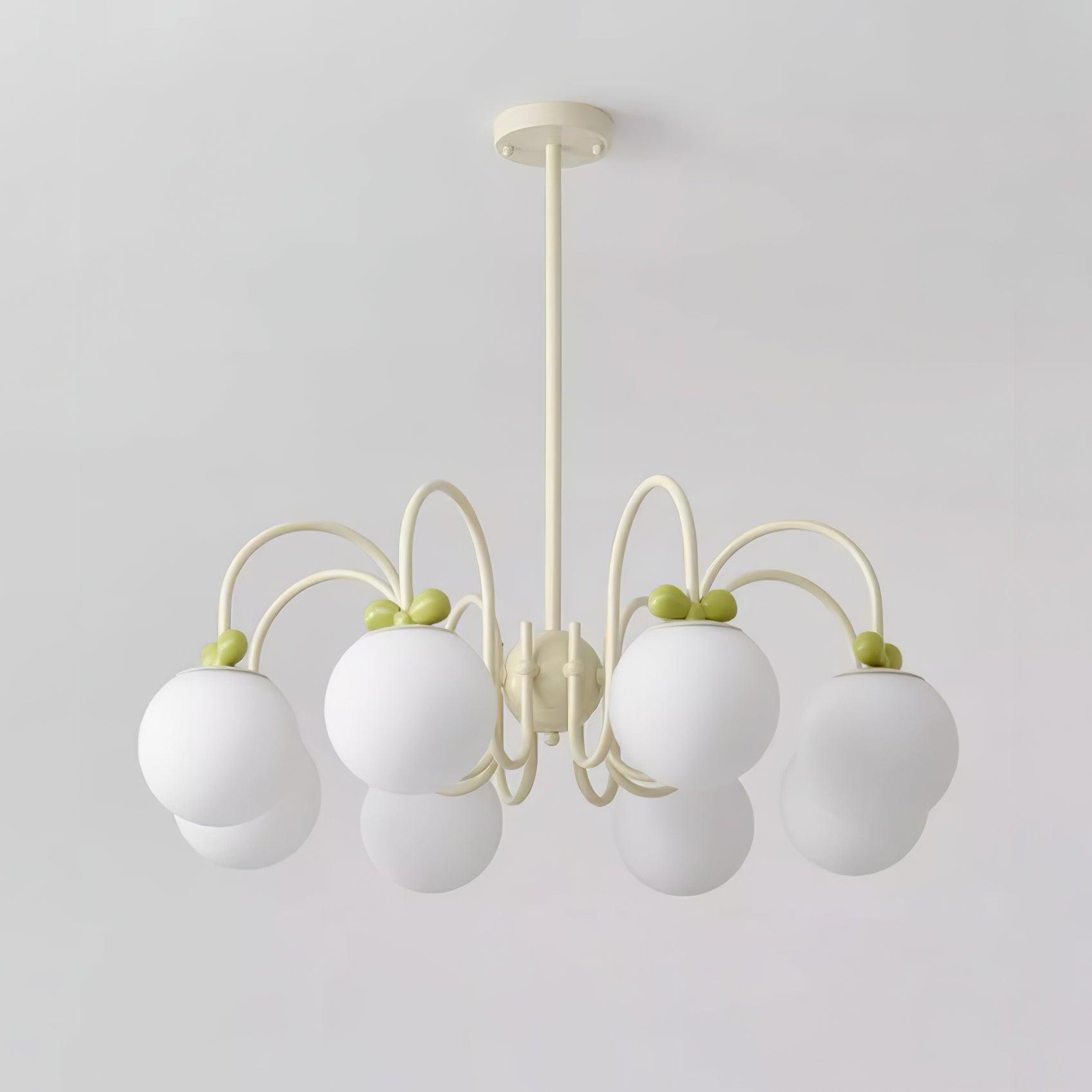 Levi Vintage Glas-Kronleuchter-Letslighting