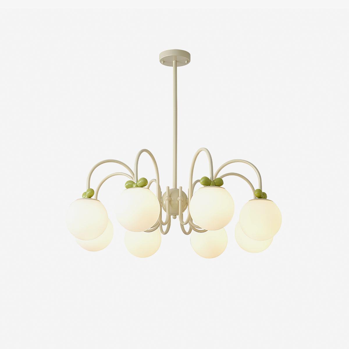 Levi Vintage Glas-Kronleuchter-Letslighting