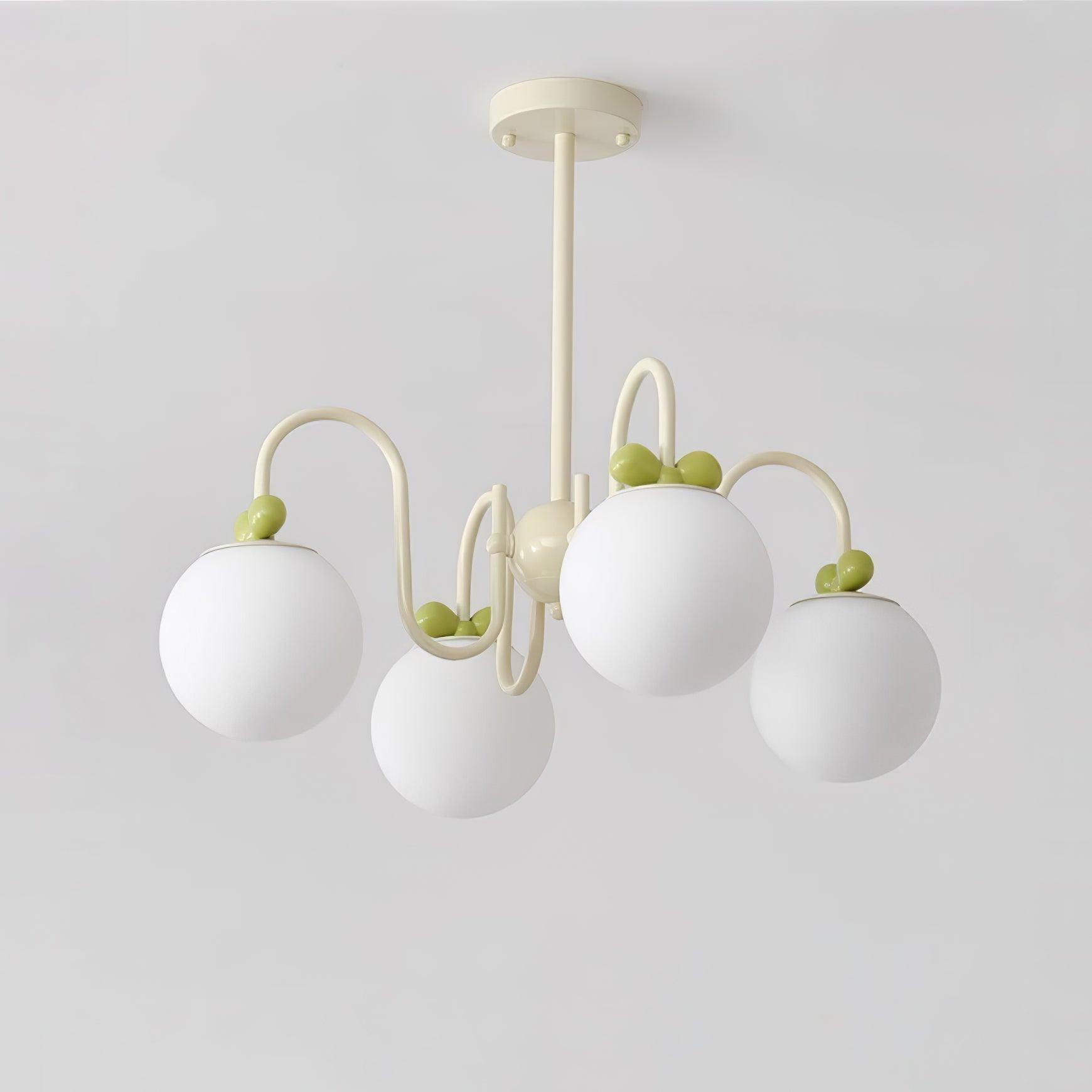Levi Vintage Glas-Kronleuchter-Letslighting