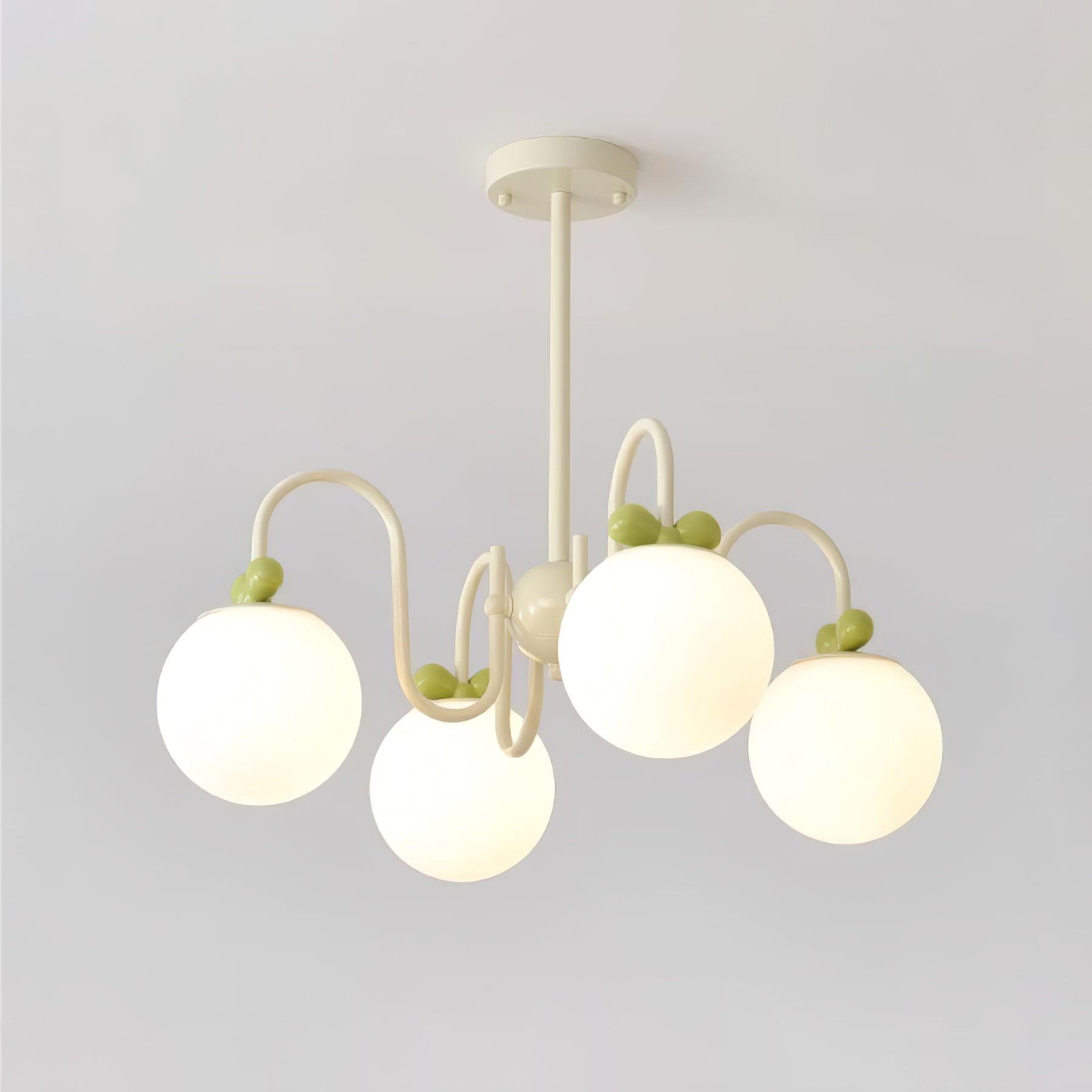 Levi Vintage Glas-Kronleuchter-Letslighting