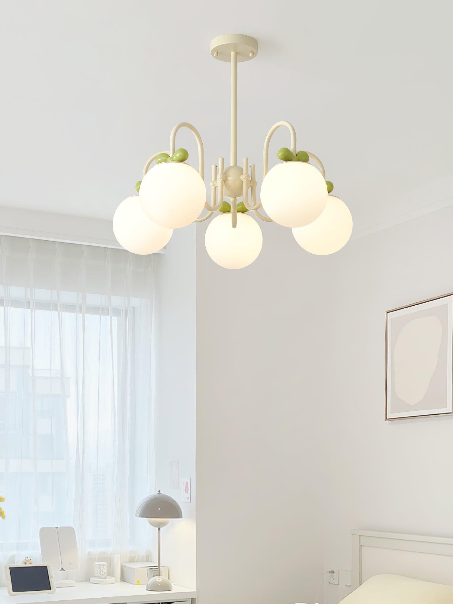 Levi Vintage Glas-Kronleuchter-Letslighting